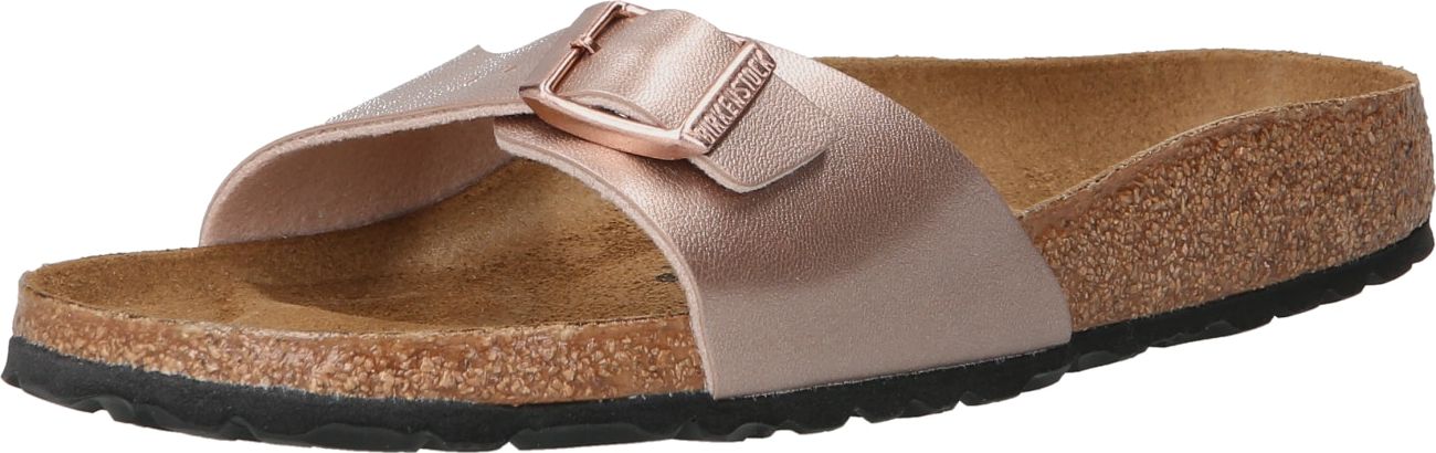 BIRKENSTOCK Pantofle 'Madrid' růžově zlatá