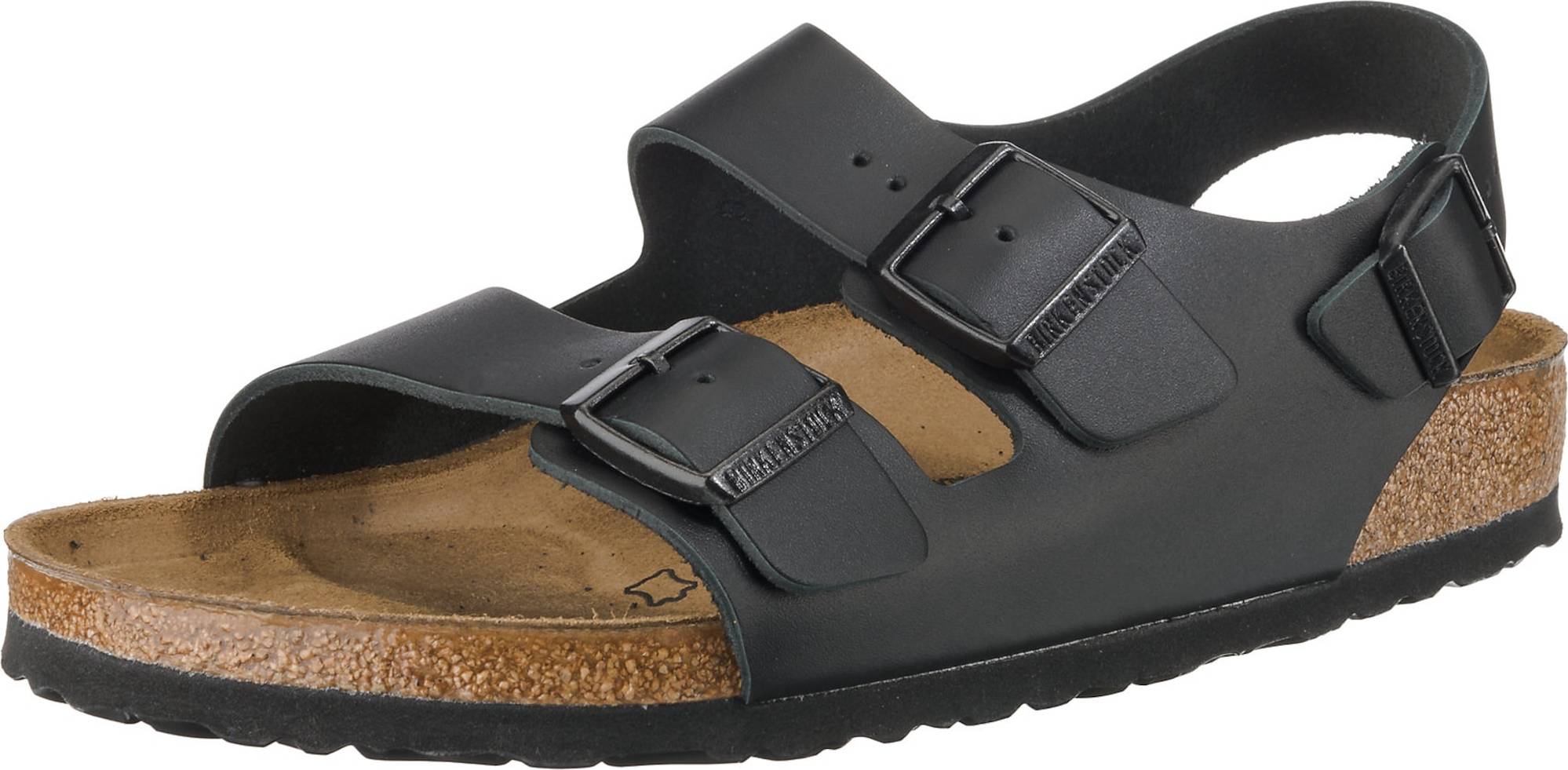 BIRKENSTOCK Pantofle 'Milano' černá