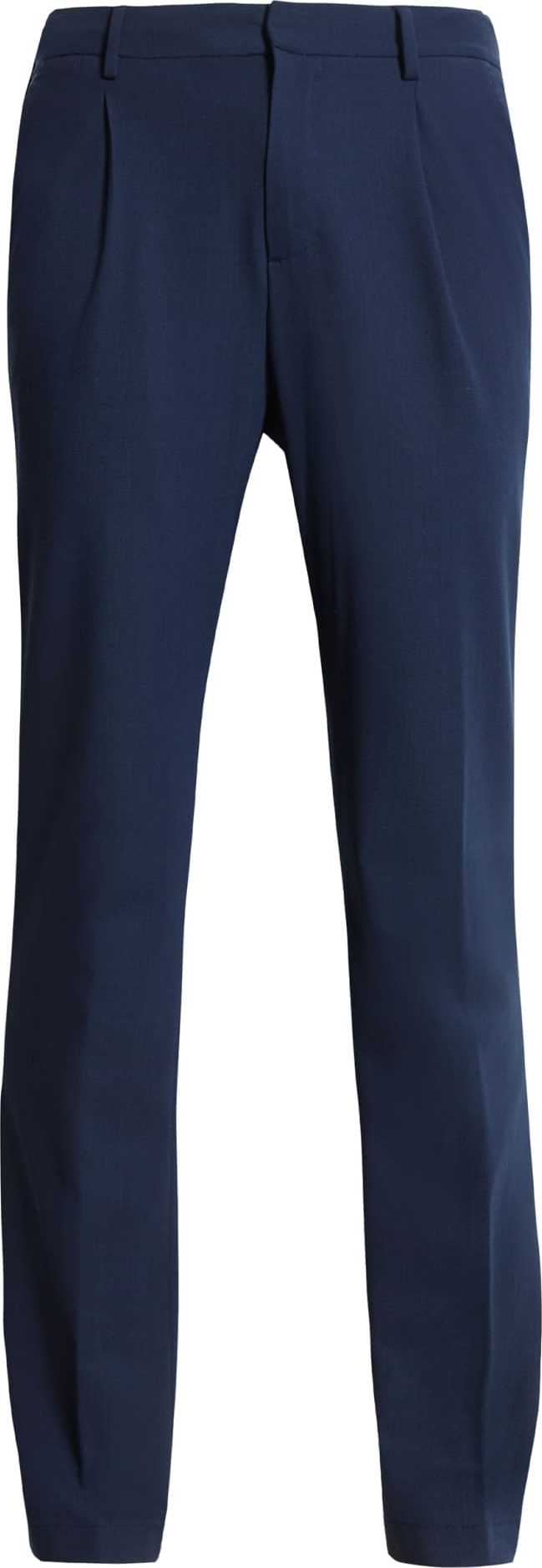 Boggi Milano Kalhoty s puky námořnická modř
