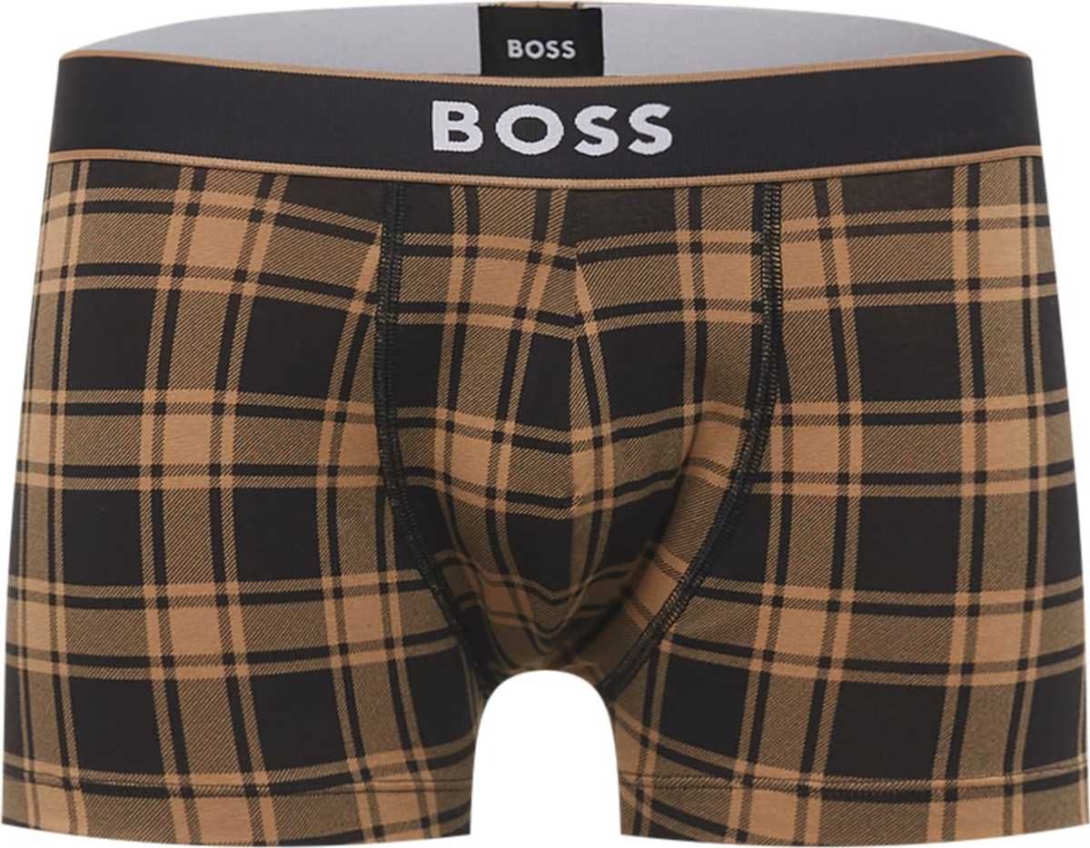 BOSS Black Boxerky velbloudí / černá