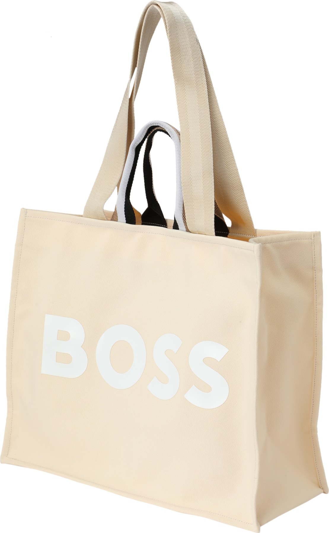 BOSS Black Nákupní taška 'Deva' černá / bílá / offwhite