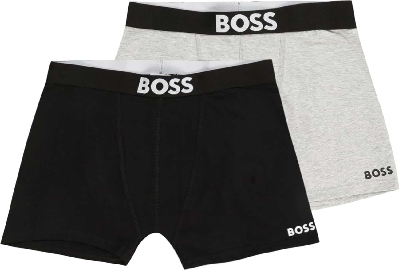 BOSS Kidswear Spodní prádlo světle šedá / černá / bílá