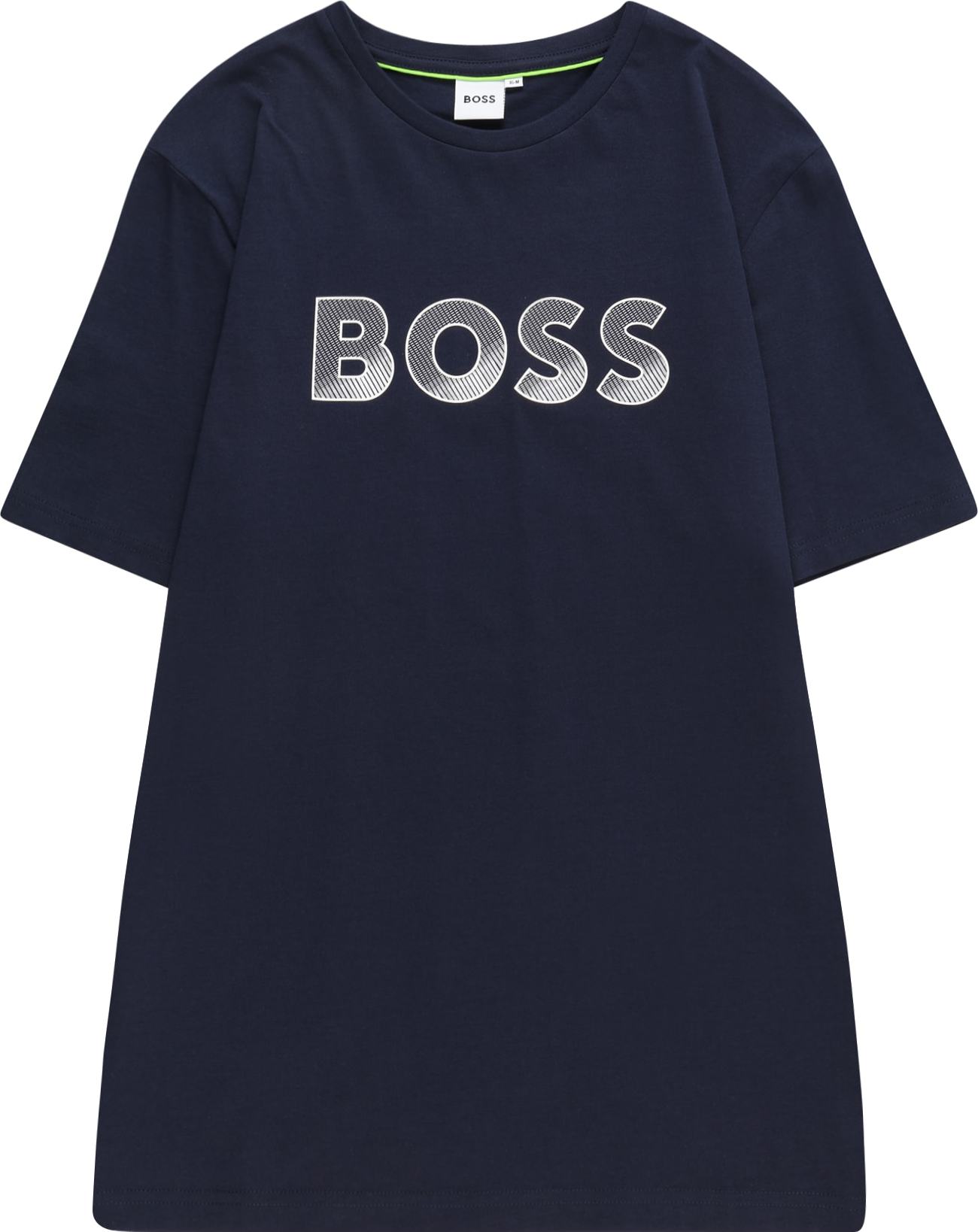 BOSS Kidswear Tričko marine modrá / bílá