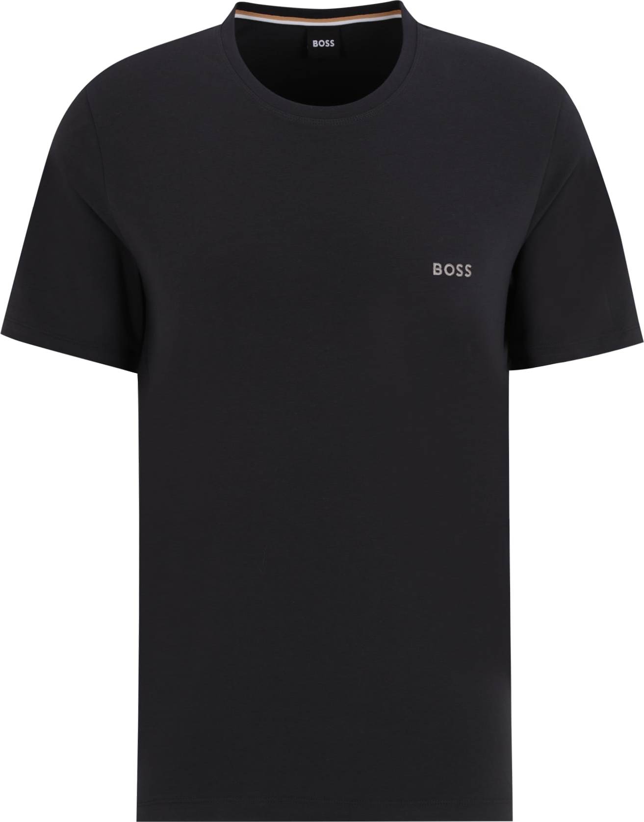 BOSS Black Tričko 'Mix&Match T-Shirt R' béžová / tmavě modrá