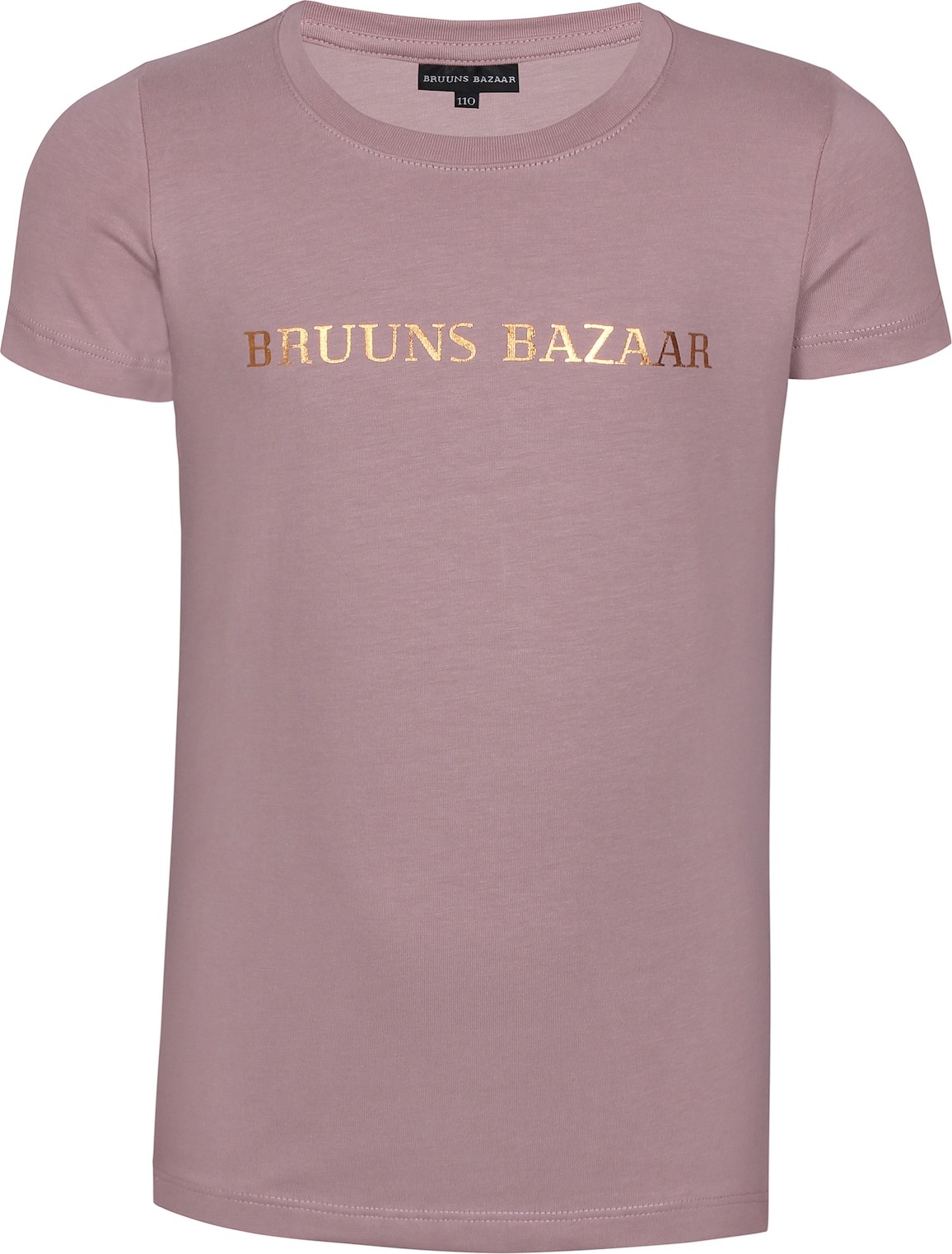 Bruuns Bazaar Kids Tričko 'Marie Louise' zlatá / růže