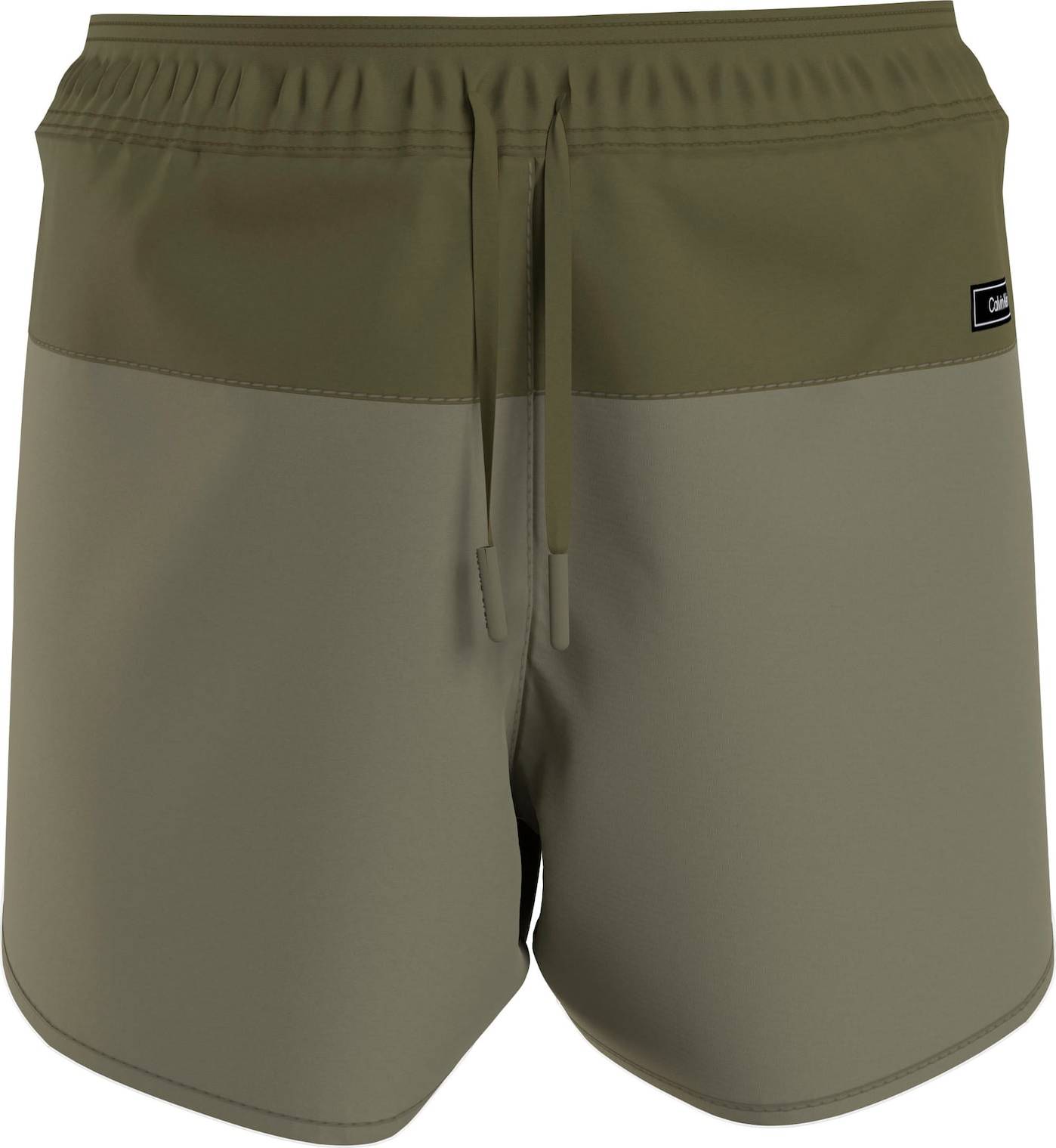 Calvin Klein Swimwear Plavecké šortky khaki