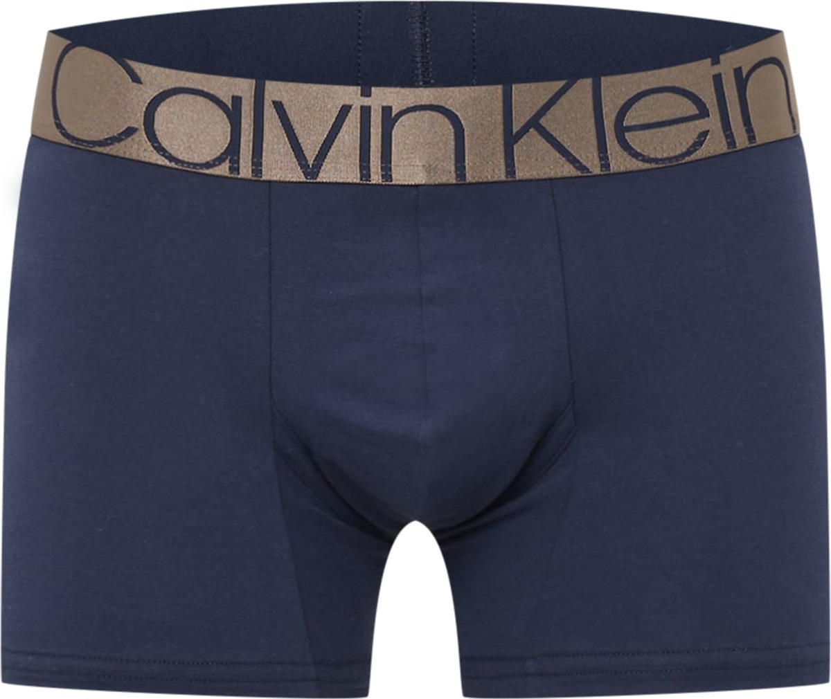 Calvin Klein Underwear Boxerky tmavě modrá / bronzová