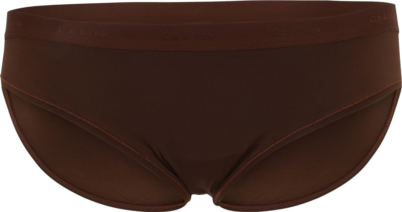 Calvin Klein Underwear Plus Kalhotky hnědá / zlatá