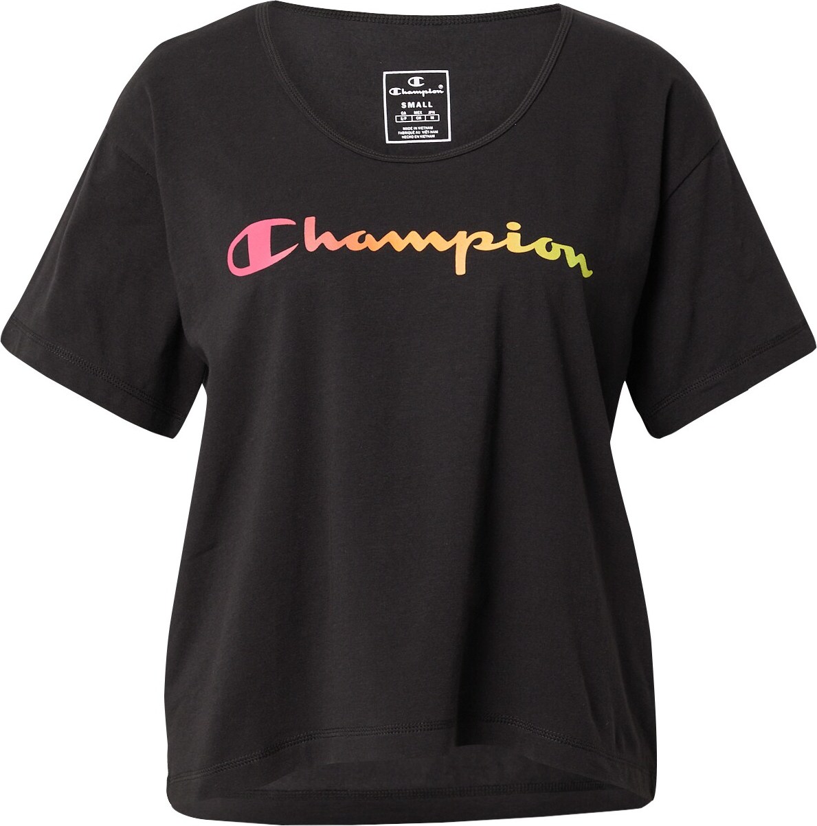 Champion Authentic Athletic Apparel Funkční tričko žlutá / pink / černá