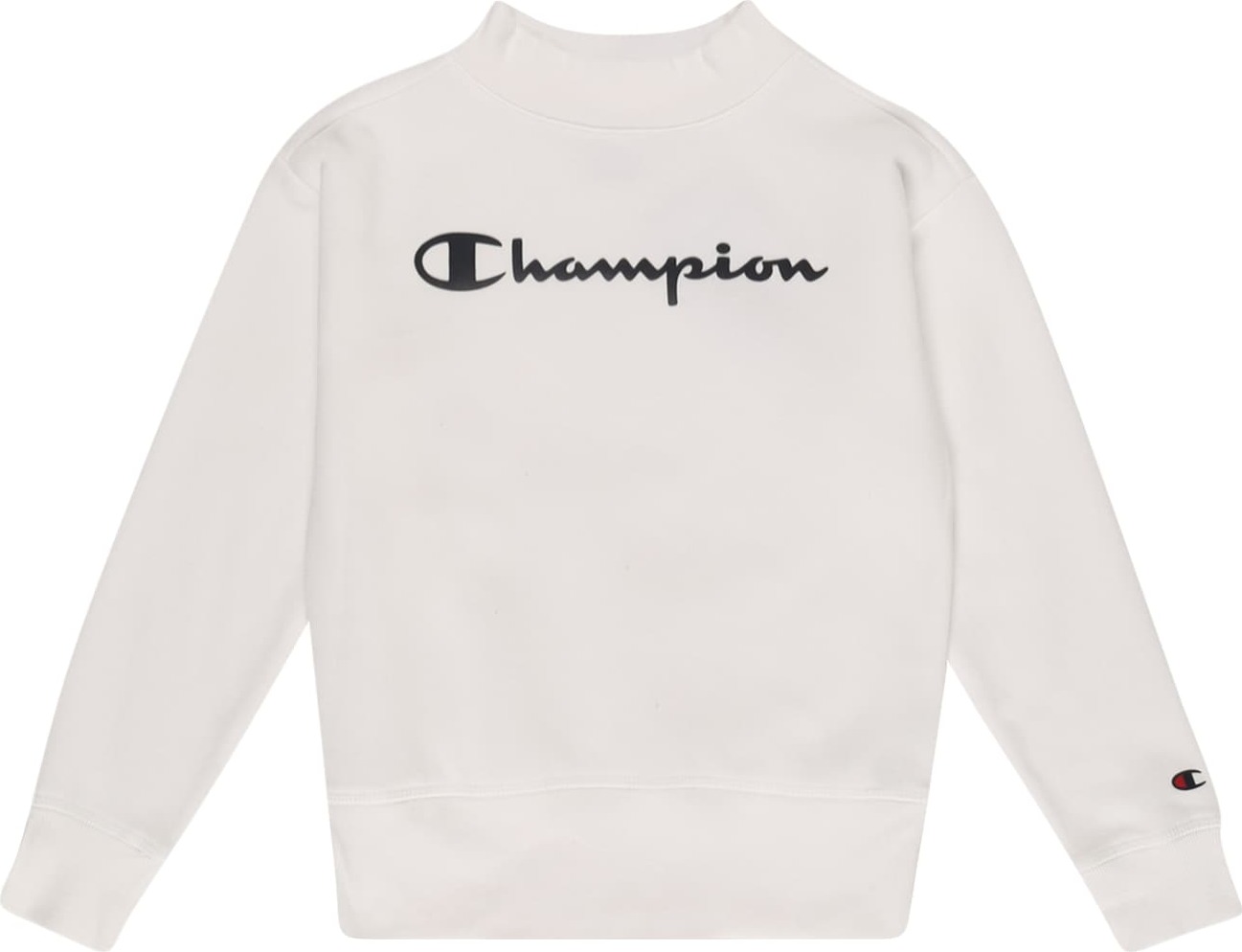 Champion Authentic Athletic Apparel Mikina černá / bílá