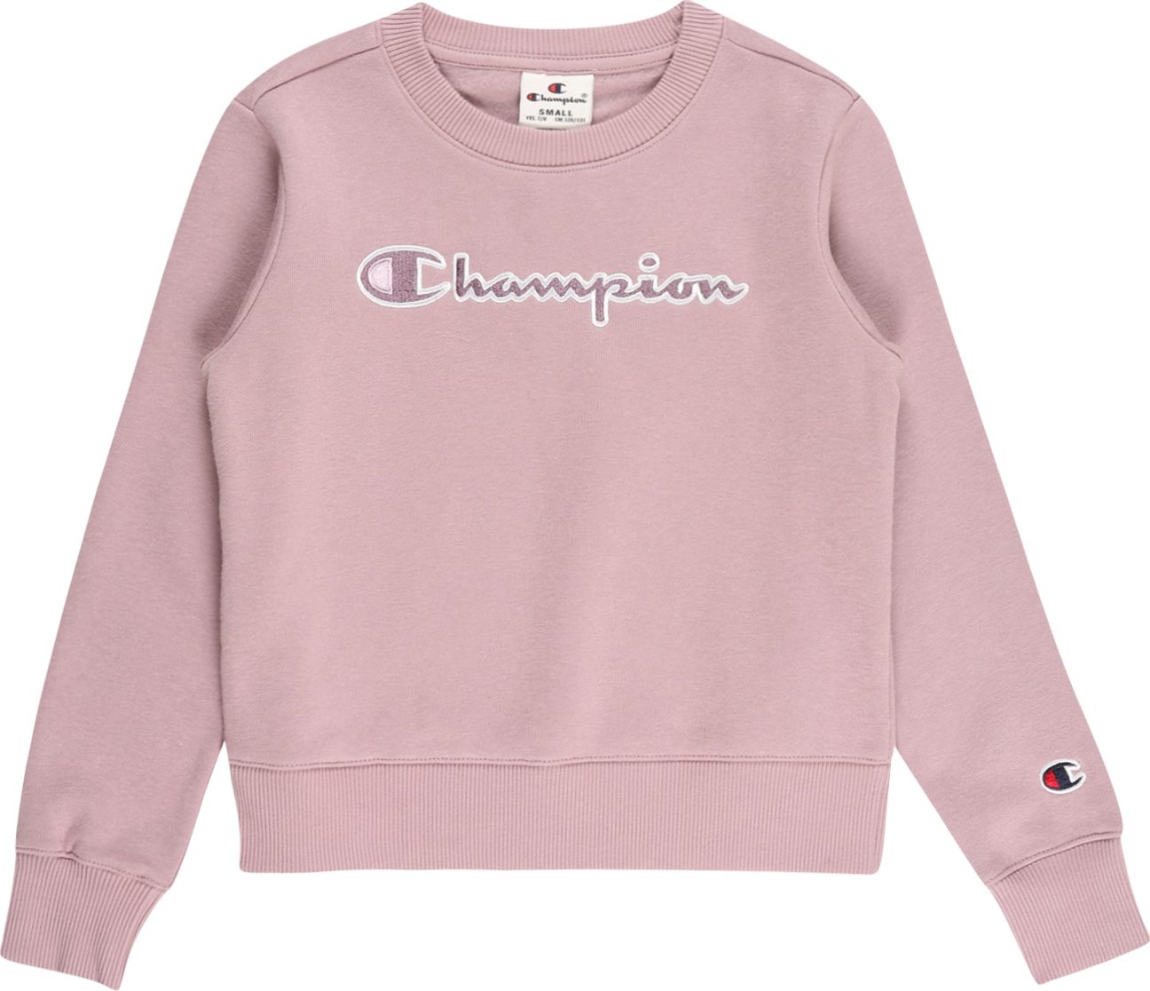 Champion Authentic Athletic Apparel Mikina pink / bílá