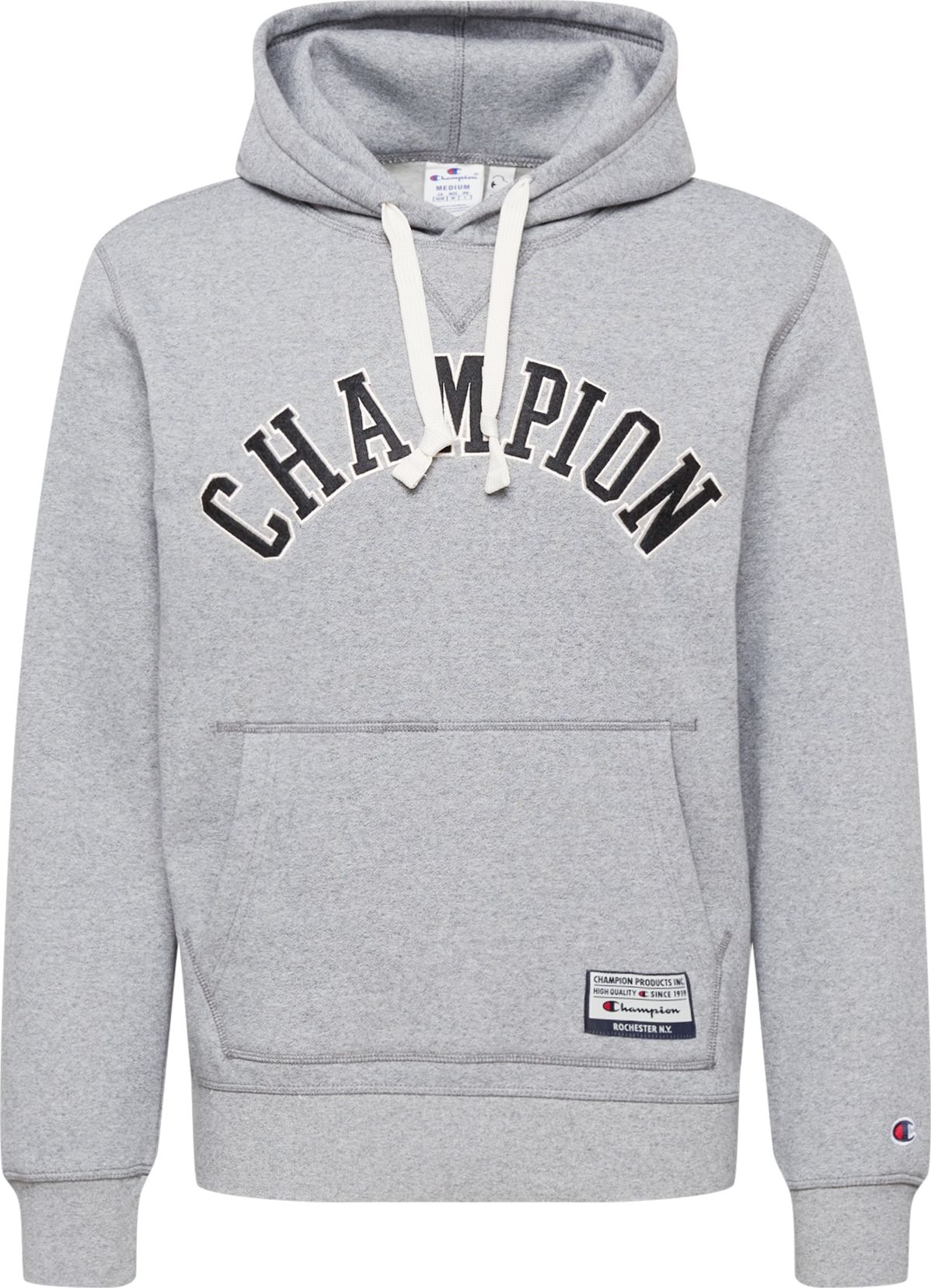 Champion Authentic Athletic Apparel Mikina šedý melír / černá