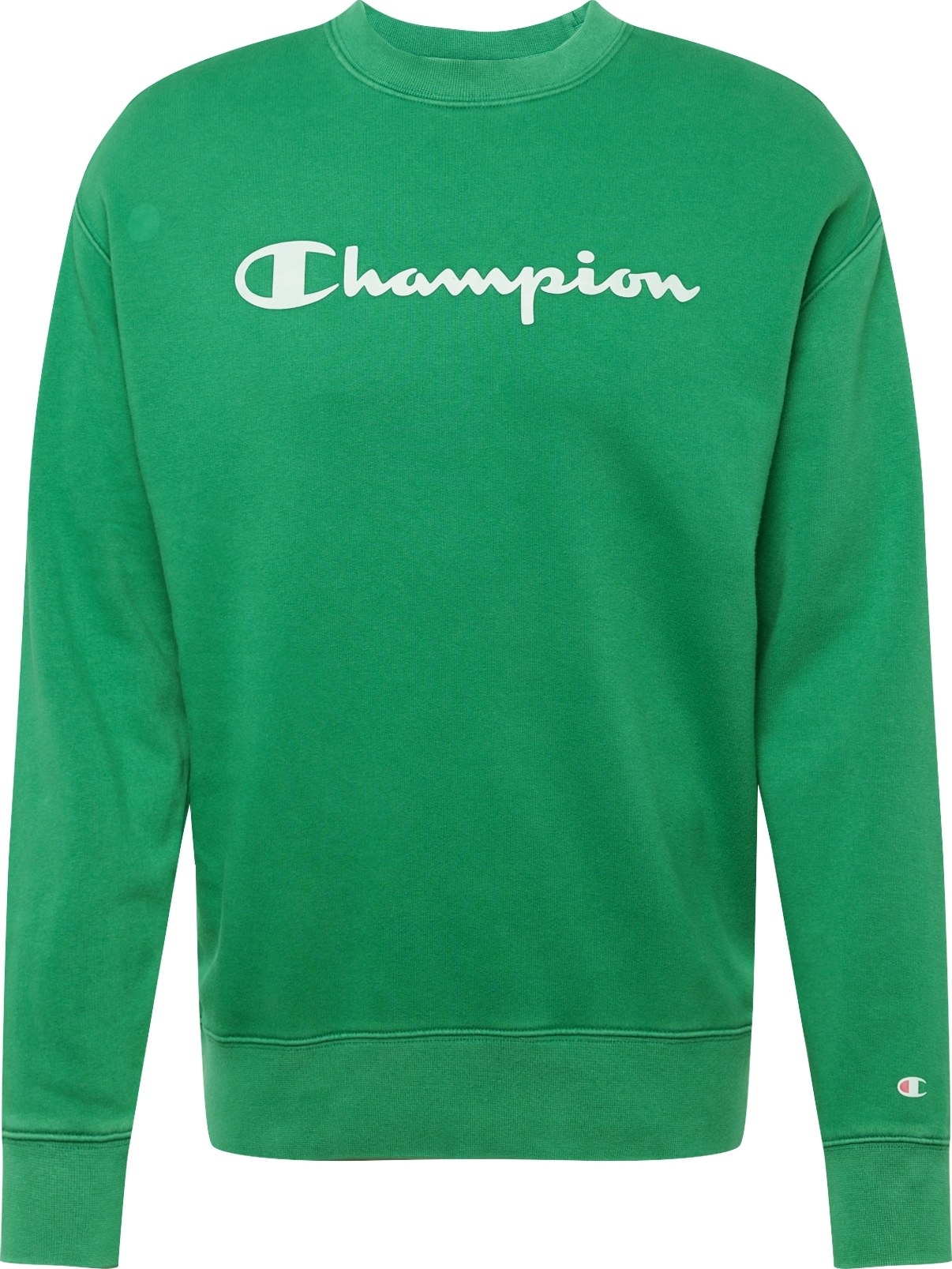 Champion Authentic Athletic Apparel Mikina trávově zelená / světle zelená / přírodní bílá