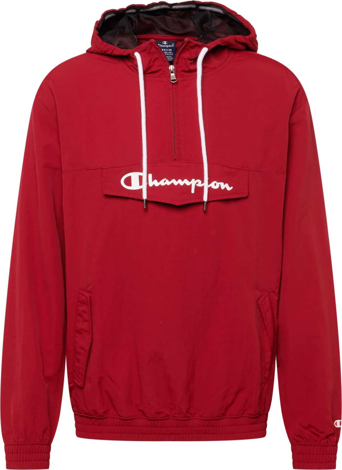 Champion Authentic Athletic Apparel Přechodná bunda červená / bílá