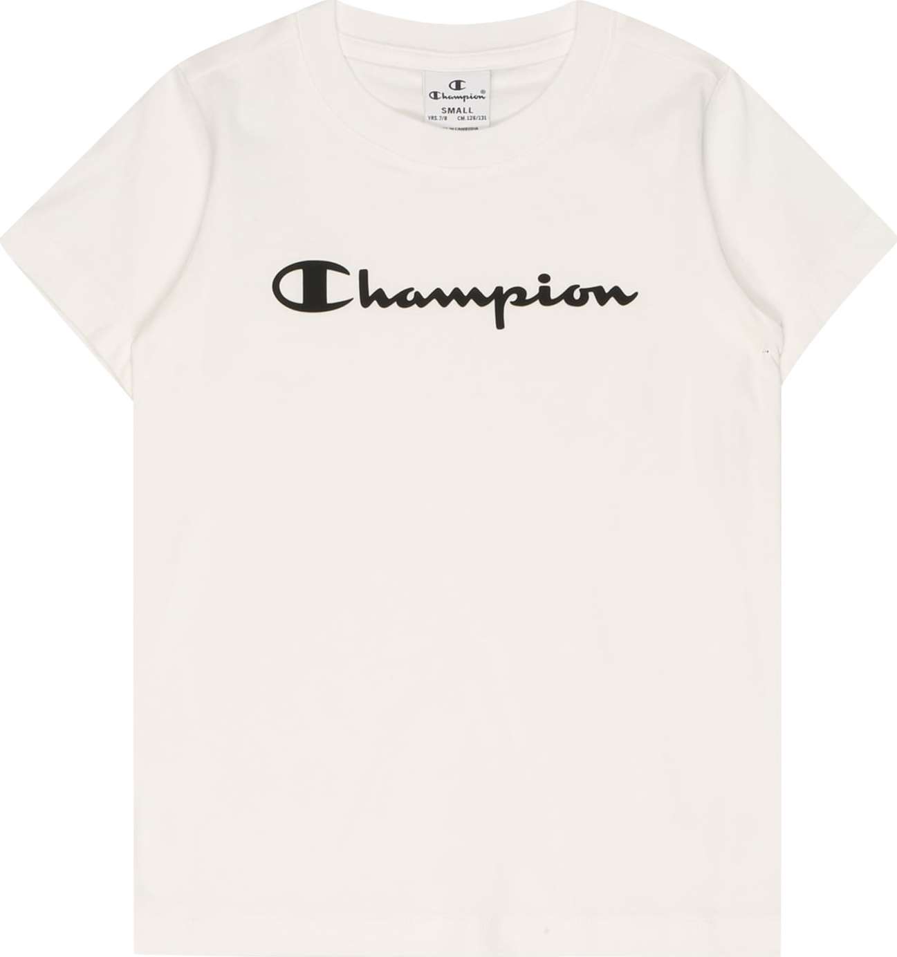 Champion Authentic Athletic Apparel Tričko černá / bílá