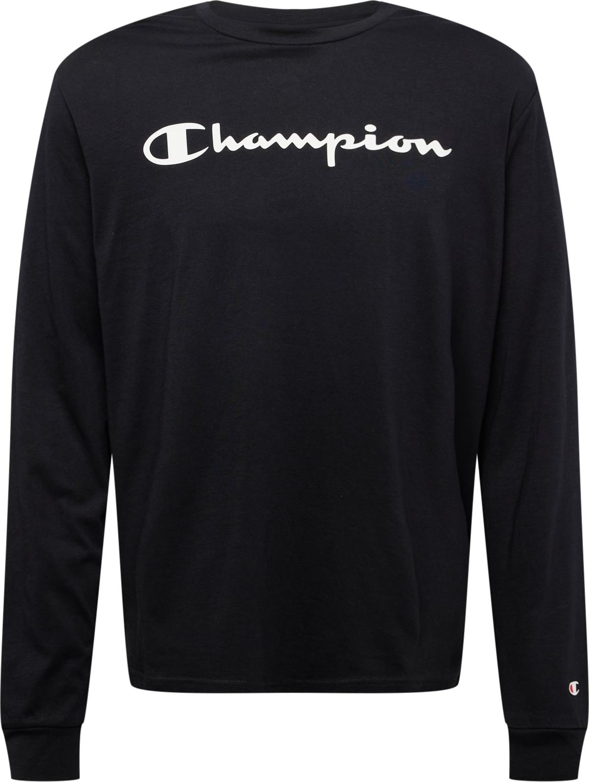 Champion Authentic Athletic Apparel Tričko černá / bílá