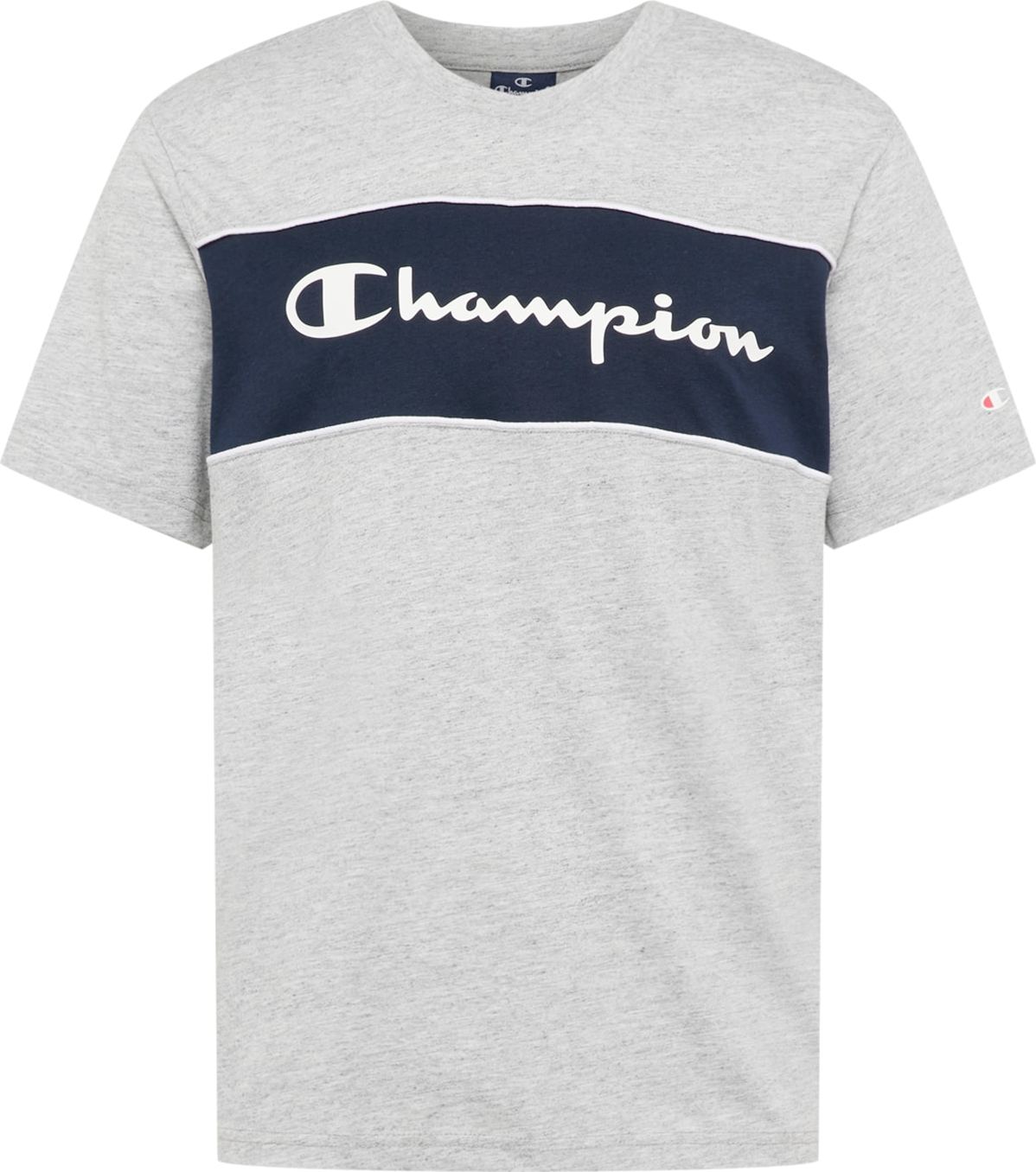 Champion Authentic Athletic Apparel Tričko námořnická modř / šedá / bílá