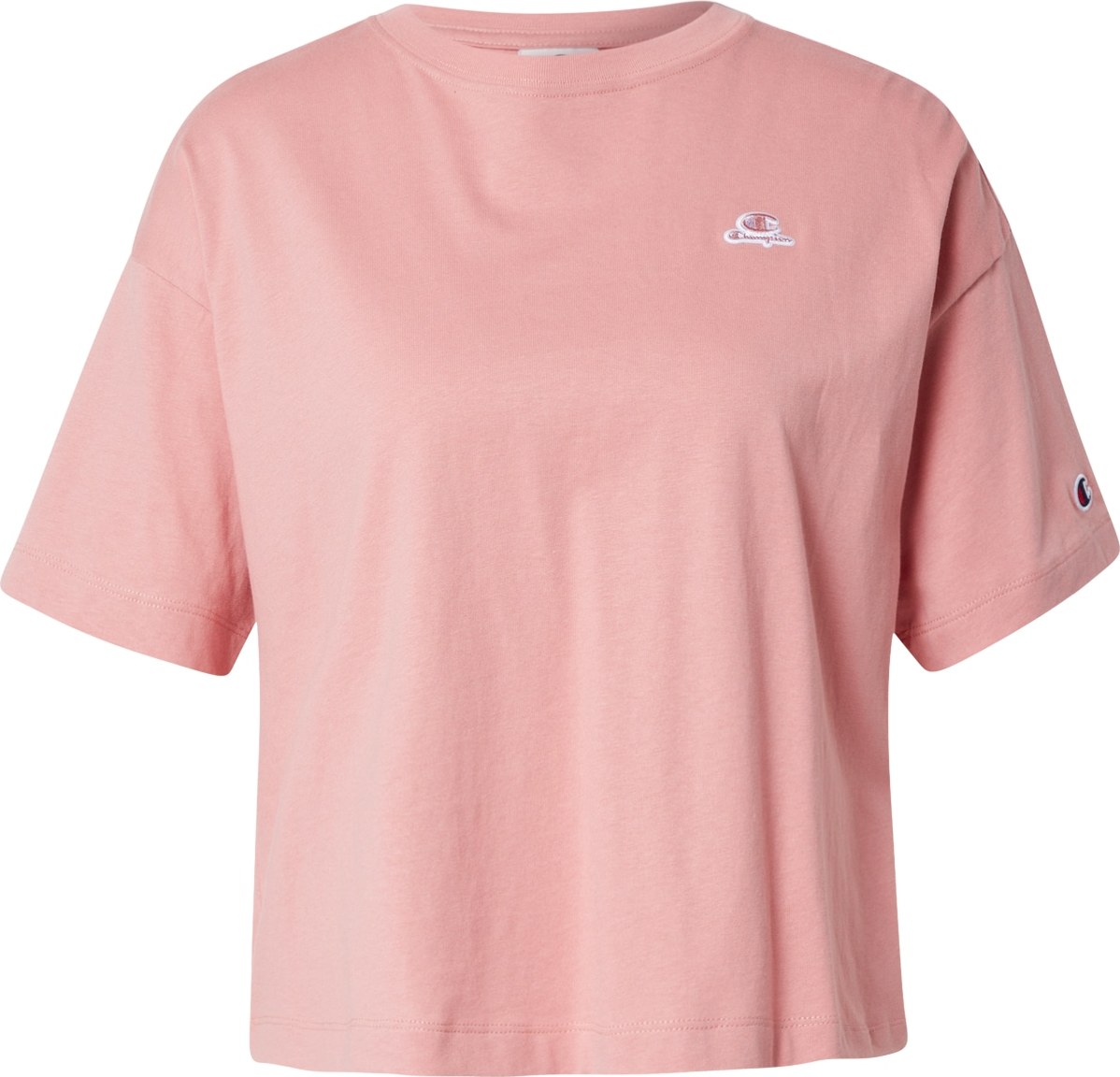 Champion Authentic Athletic Apparel Tričko pink / bílá