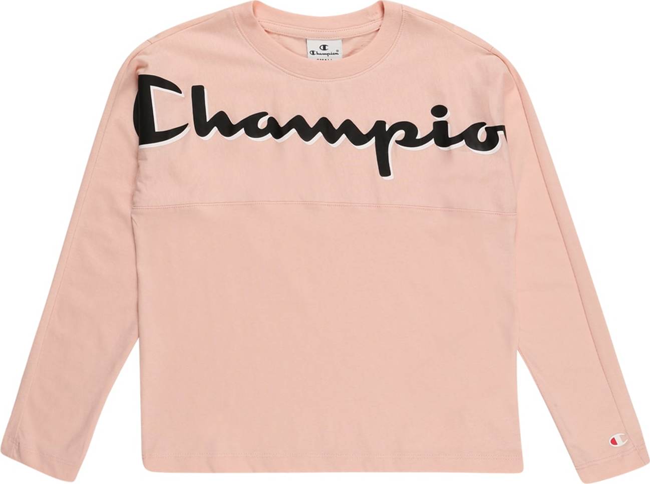 Champion Authentic Athletic Apparel Tričko světle růžová / černá / bílá