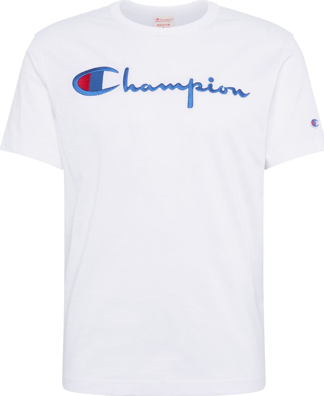 Champion Reverse Weave Tričko tmavě modrá / bílá