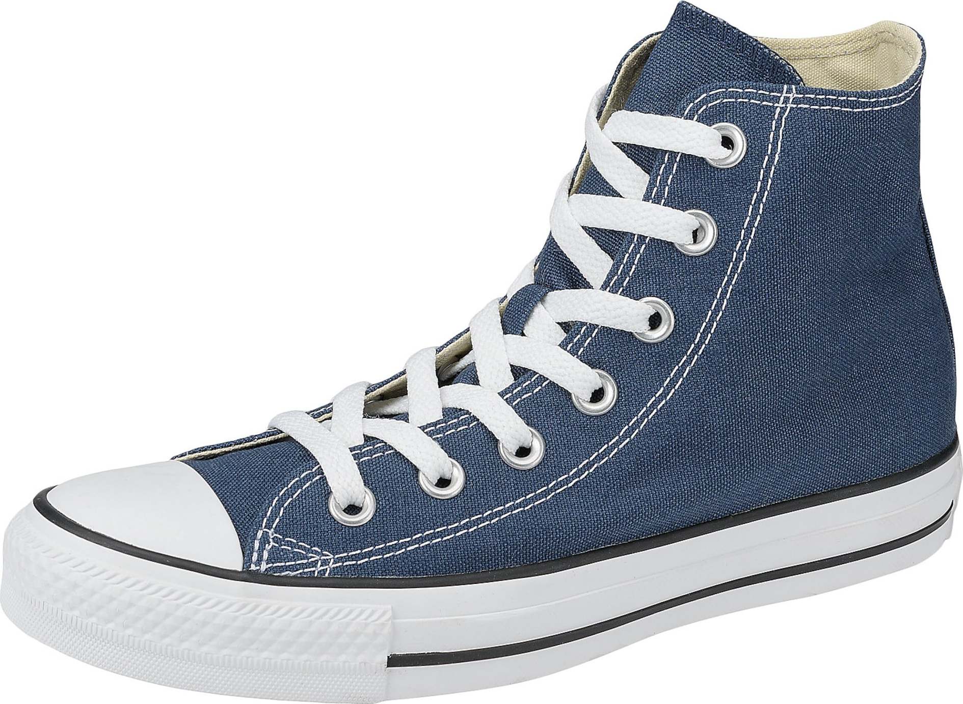 CONVERSE Kotníkové tenisky 'Chuck Taylor All Star' chladná modrá / červená / bílá