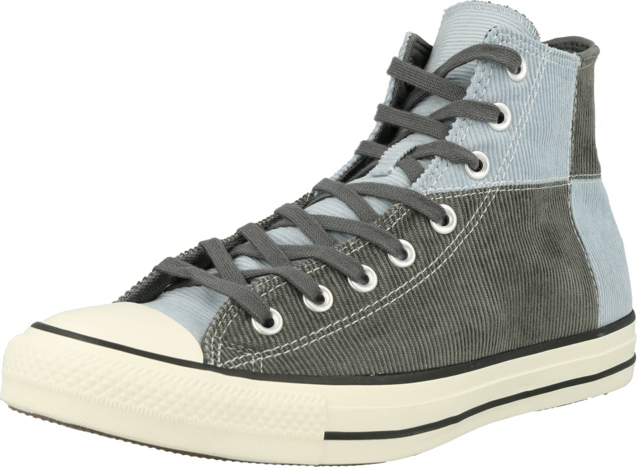 CONVERSE Kotníkové tenisky kouřově modrá / khaki / bílá