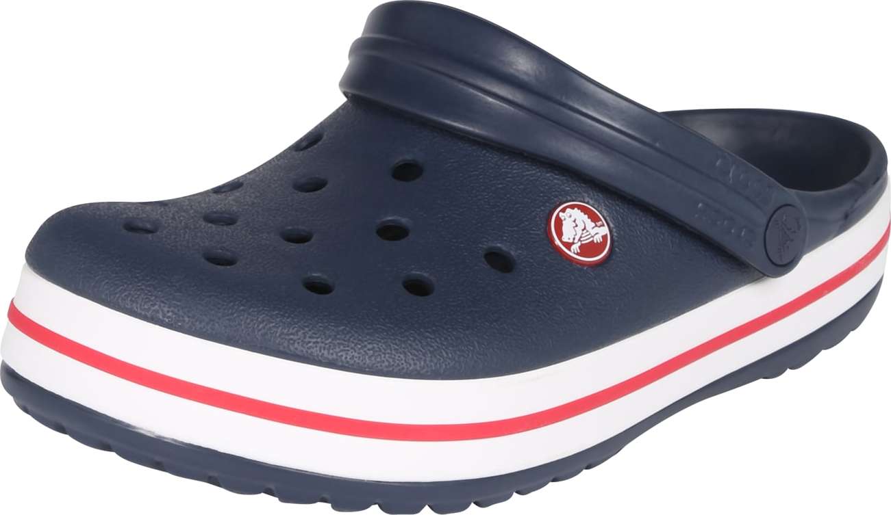 Crocs Pantofle 'Crocband' námořnická modř / červená / bílá