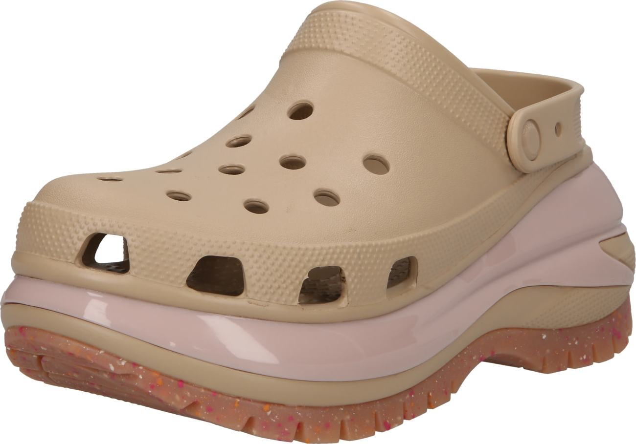 Crocs Pantofle světle hnědá