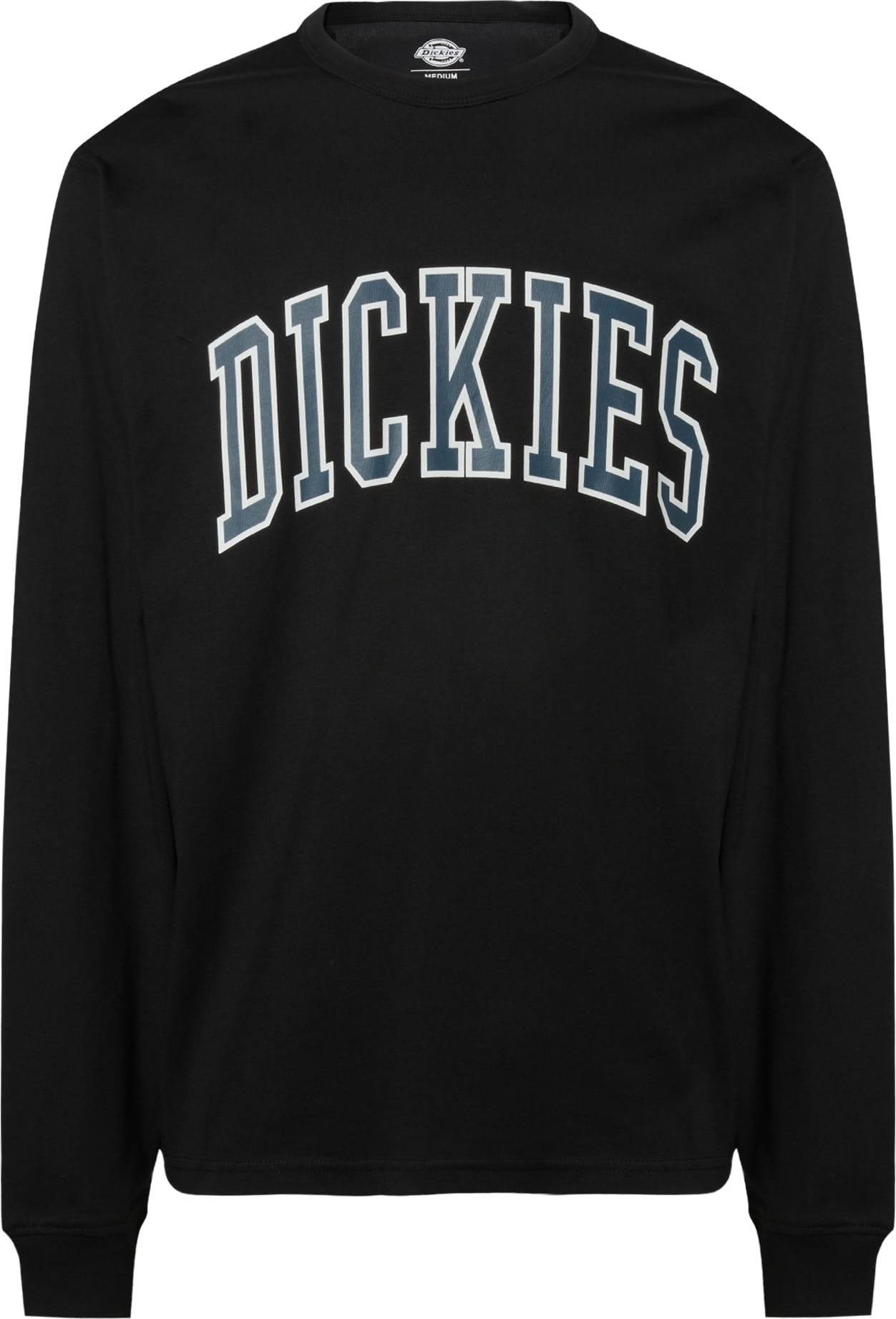 DICKIES Tričko 'Aitkin' modrá / černá / bílá