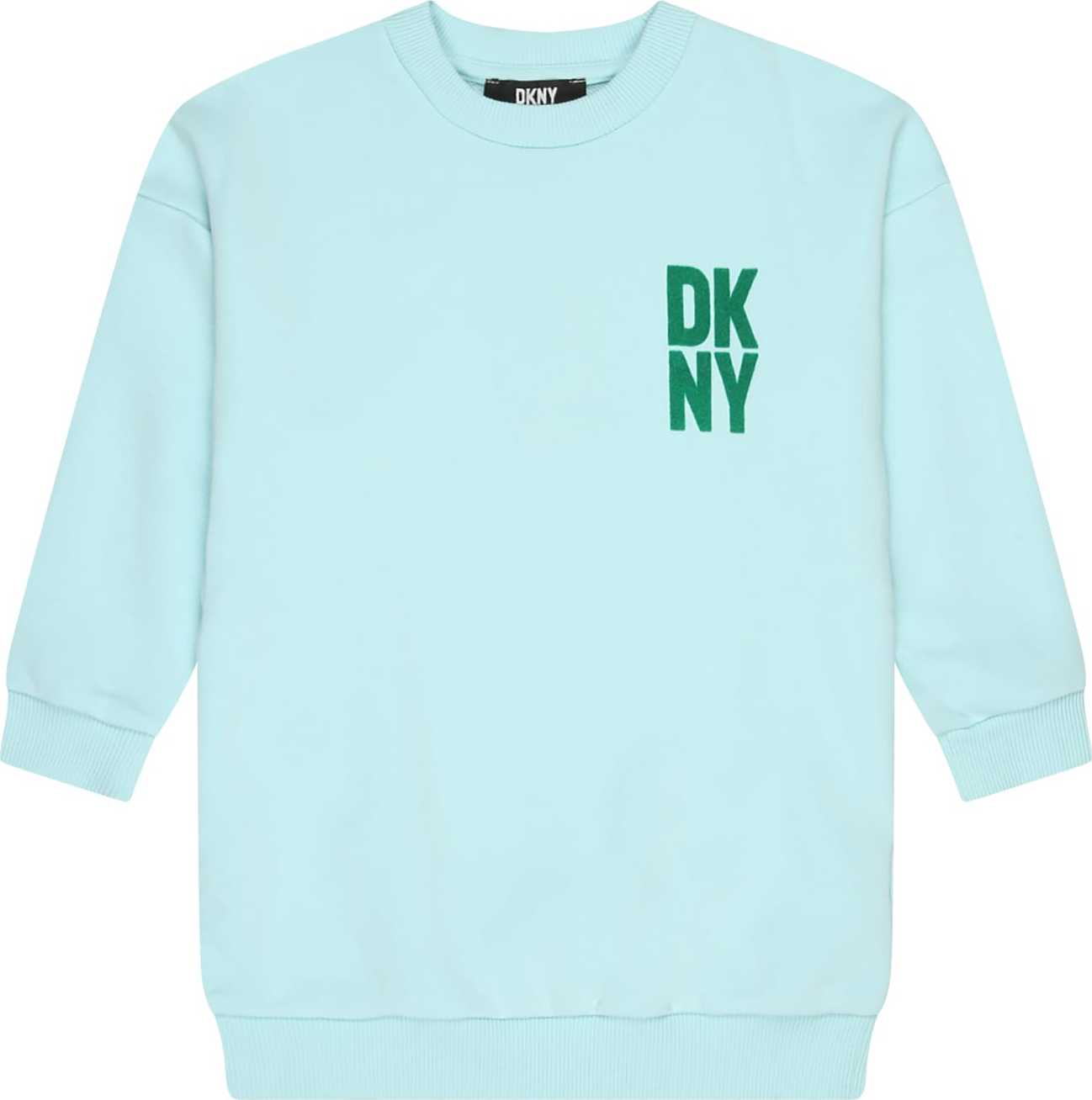 DKNY Šaty světlemodrá / zelená