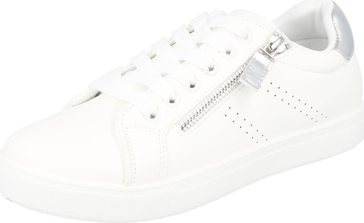 Dorothy Perkins Tenisky 'Ivy' stříbrná / offwhite