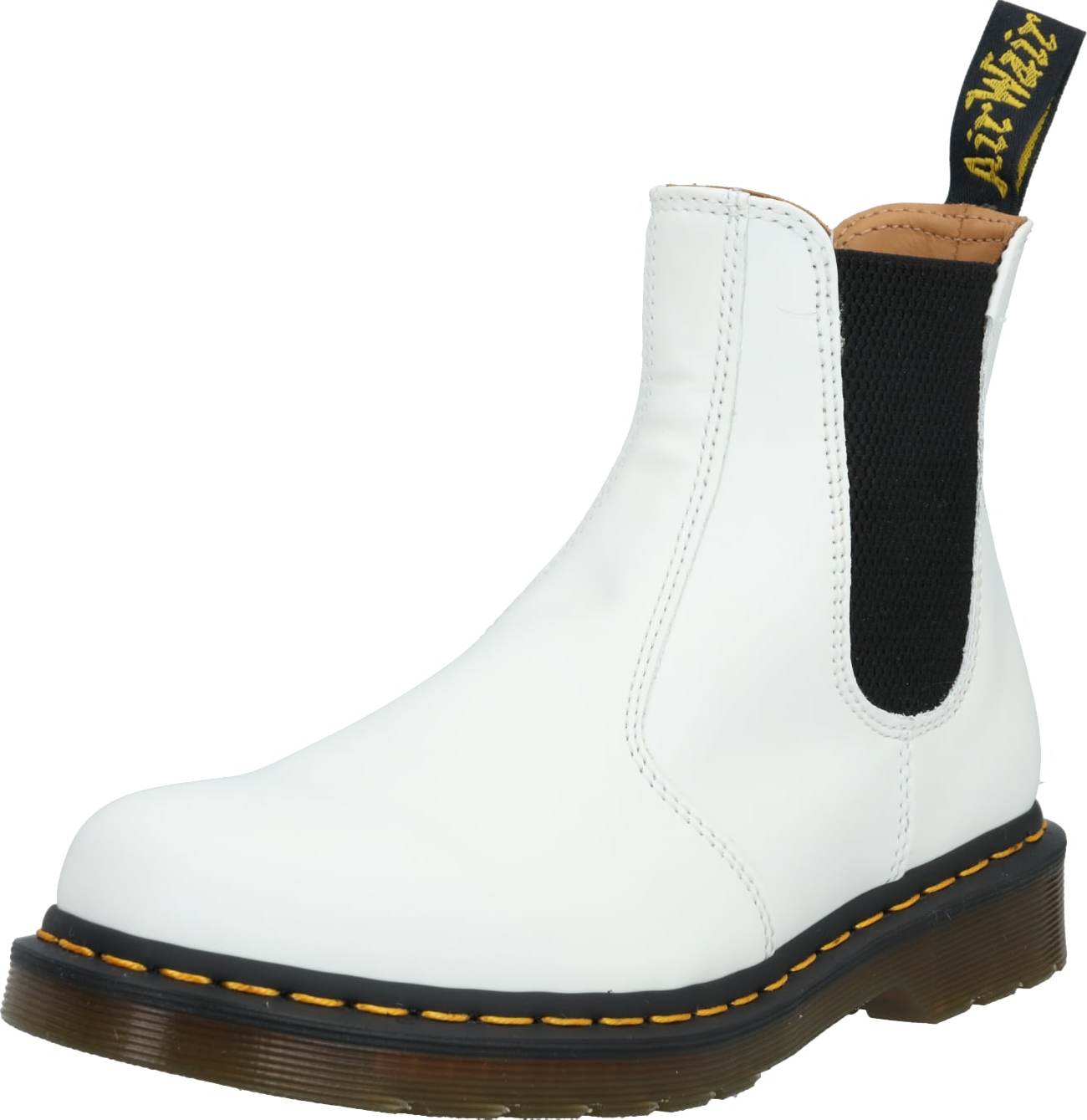 Dr. Martens Chelsea boty '2976 YS' žlutá / černá / bílá