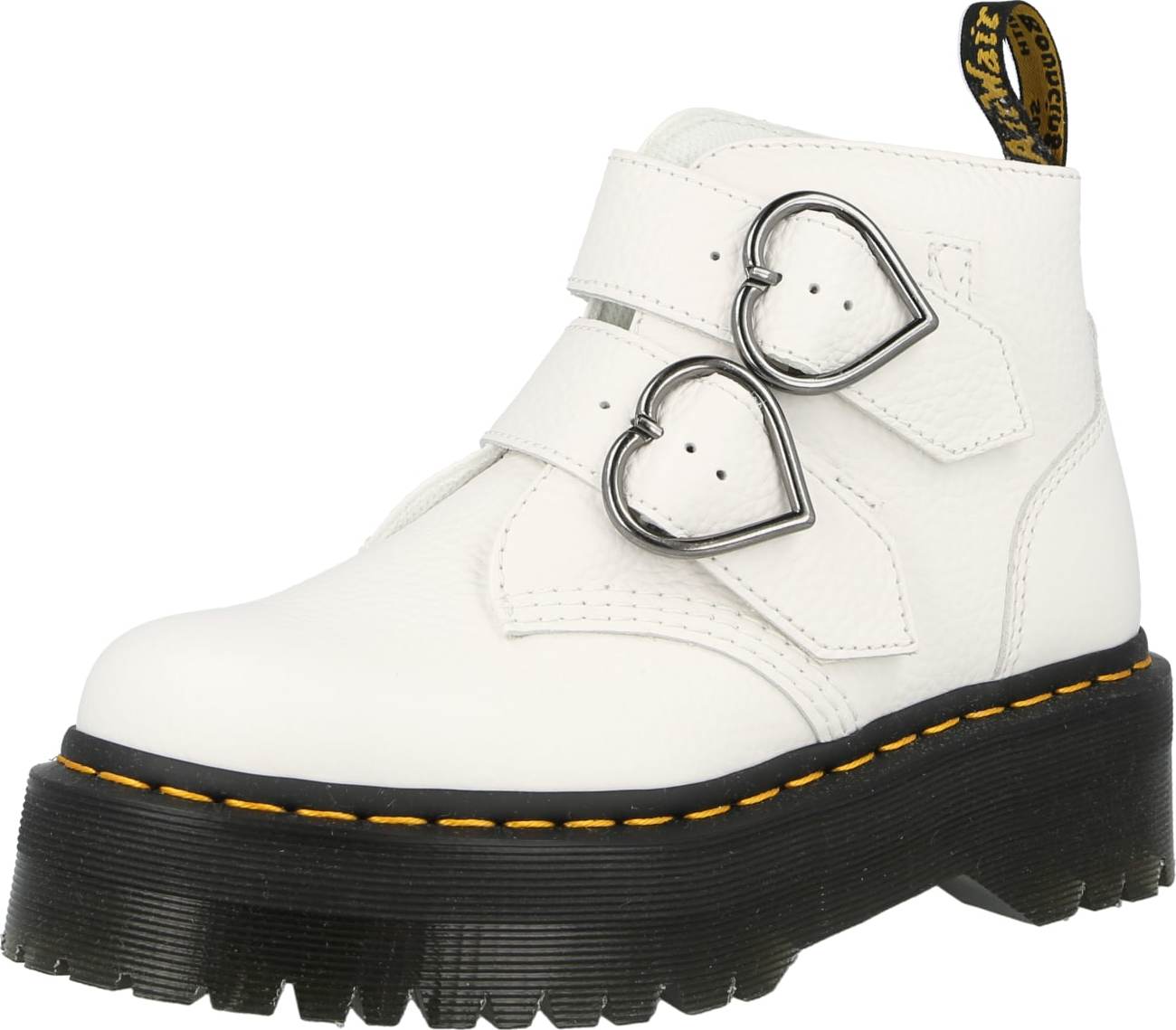 Dr. Martens Kozačky 'Devon Heart' bílá