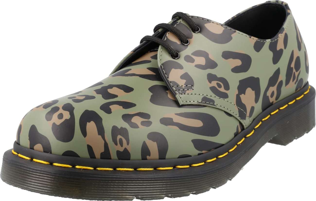 Dr. Martens Šněrovací boty písková / khaki / černá