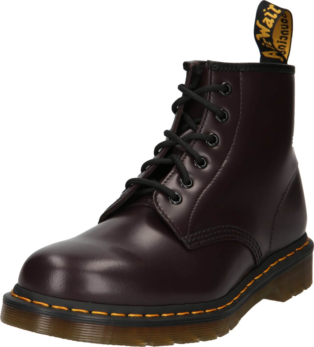 Dr. Martens Šněrovací kozačky '101' bordó