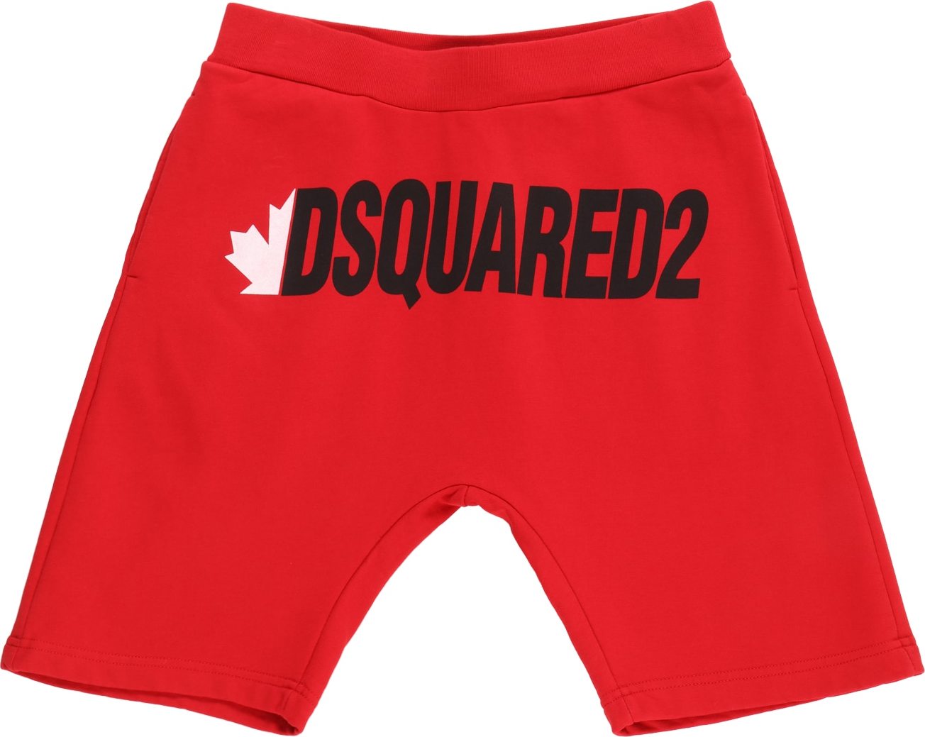 DSQUARED2 Kalhoty červená / černá / bílá