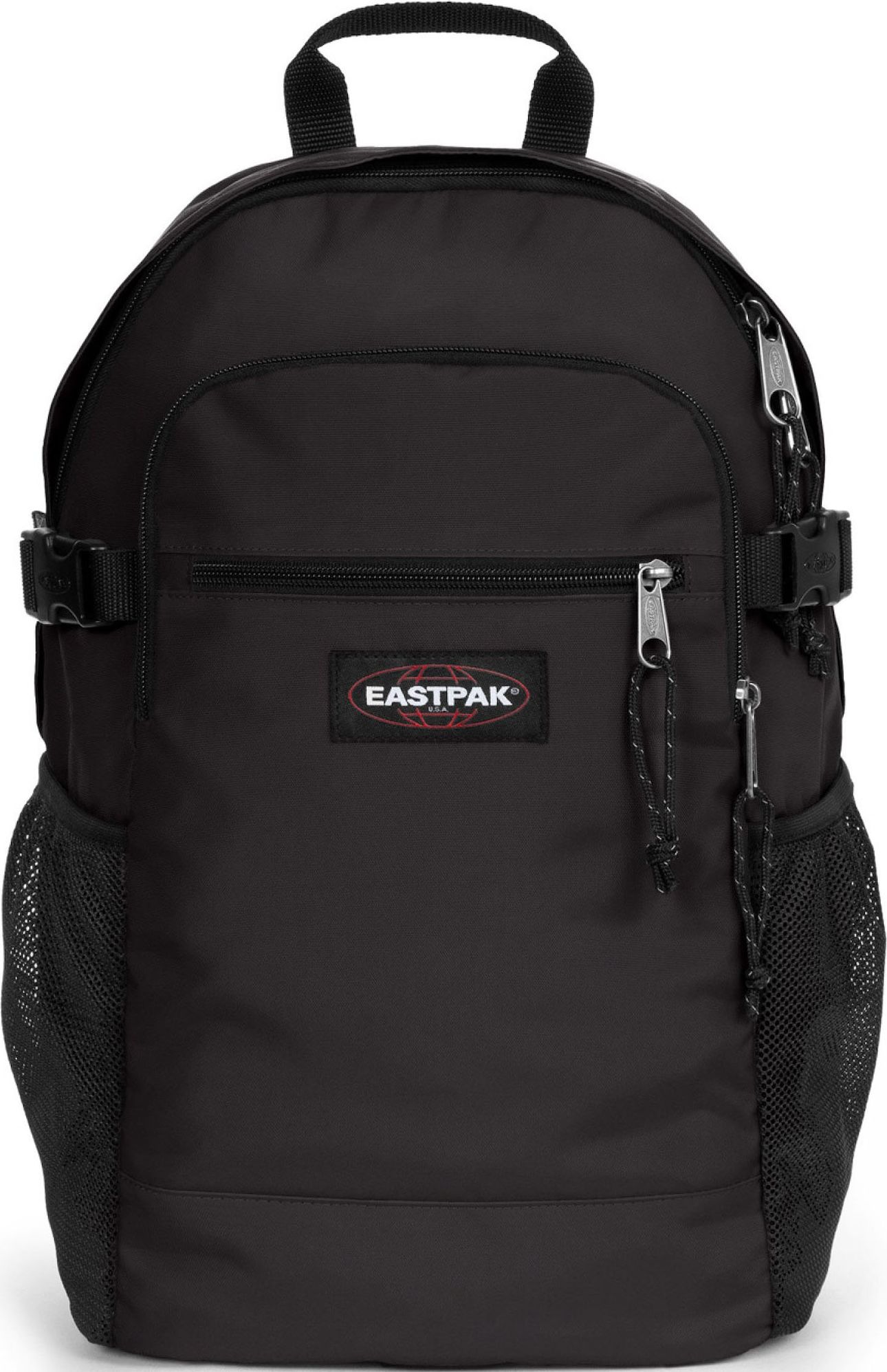 EASTPAK Batoh 'Diren' červená / černá / bílá