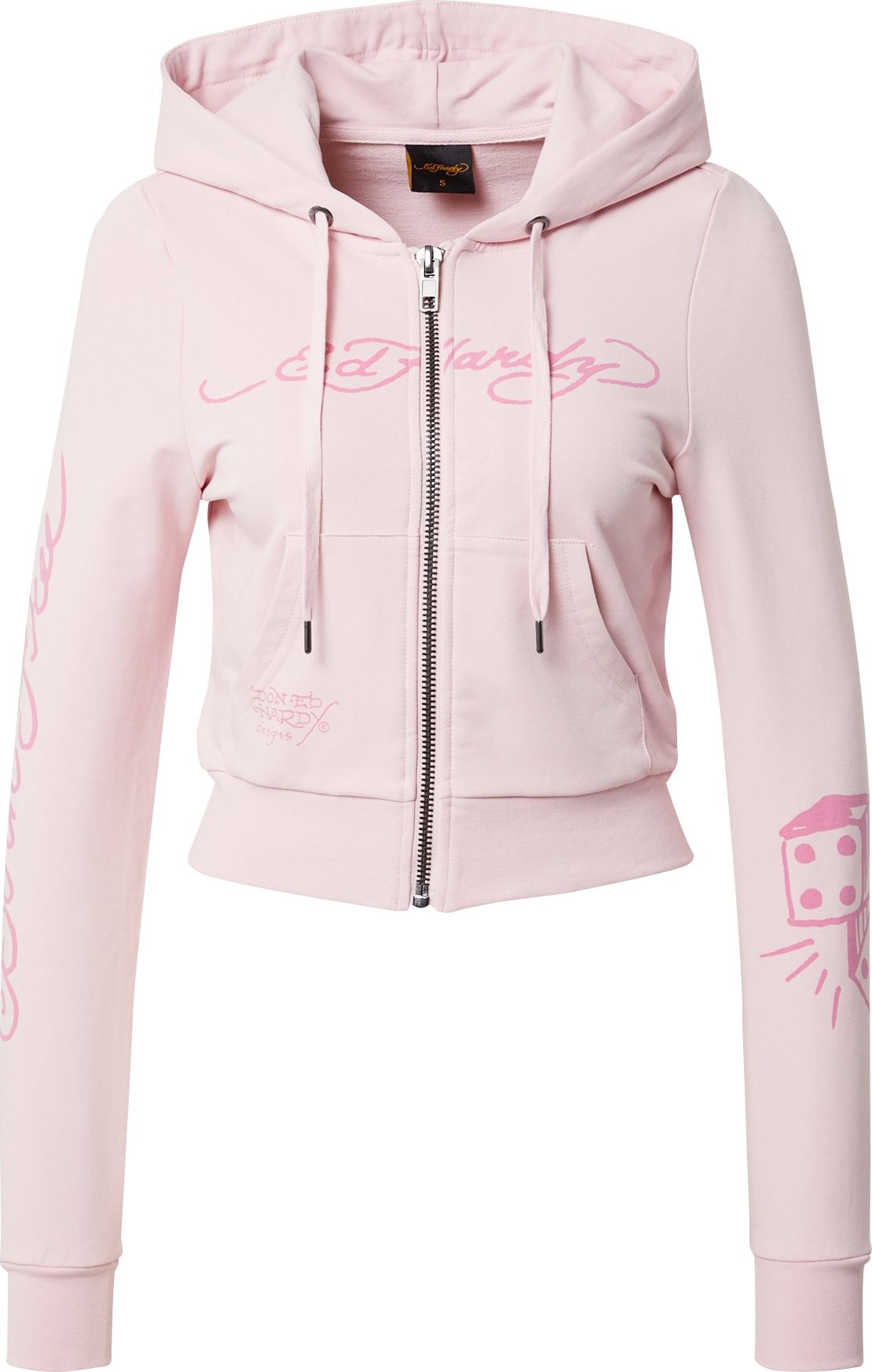 Ed Hardy Mikina pink / růžová