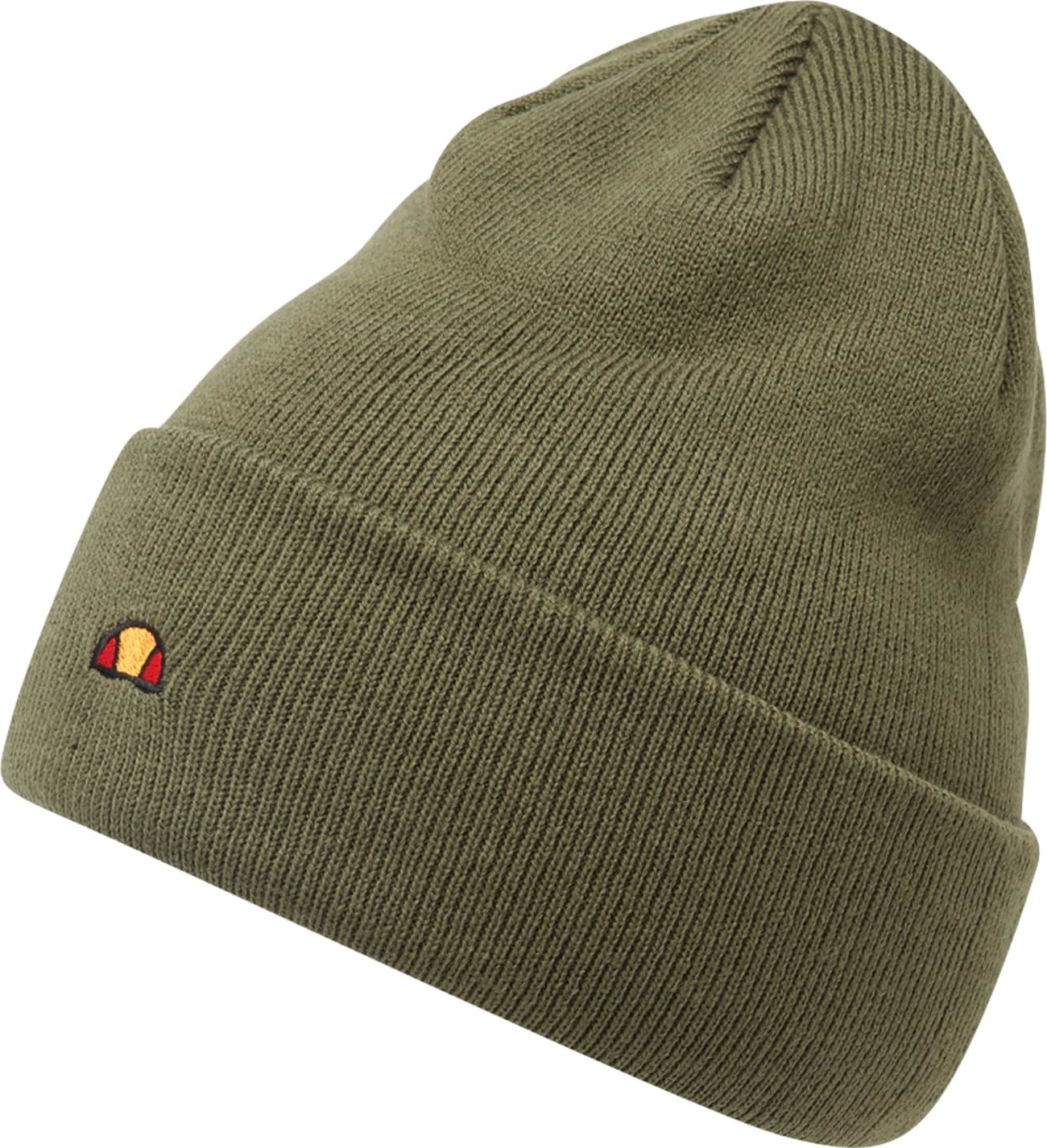 ELLESSE Čepice 'Thar' khaki / oranžová / červená