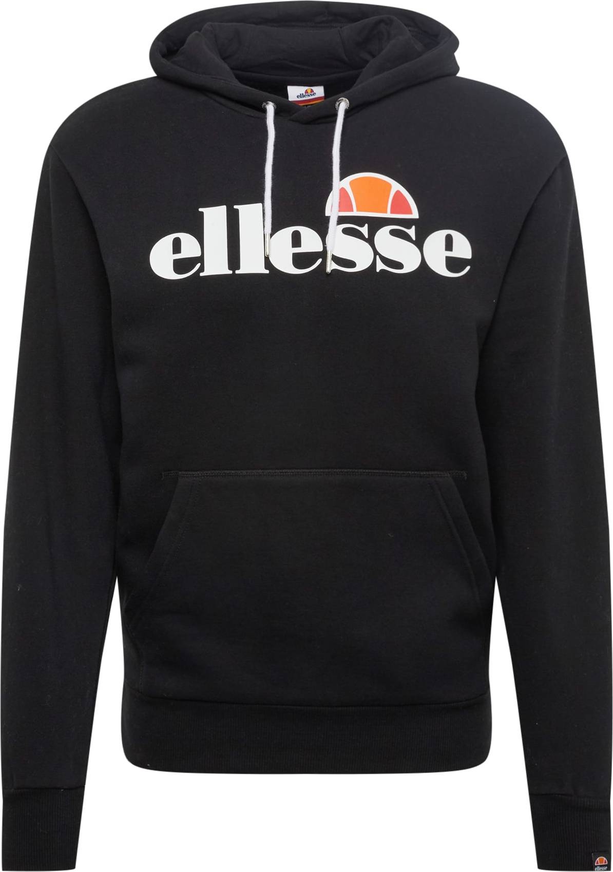 ELLESSE Mikina 'Gottero' oranžová / oranžově červená / černá / bílá