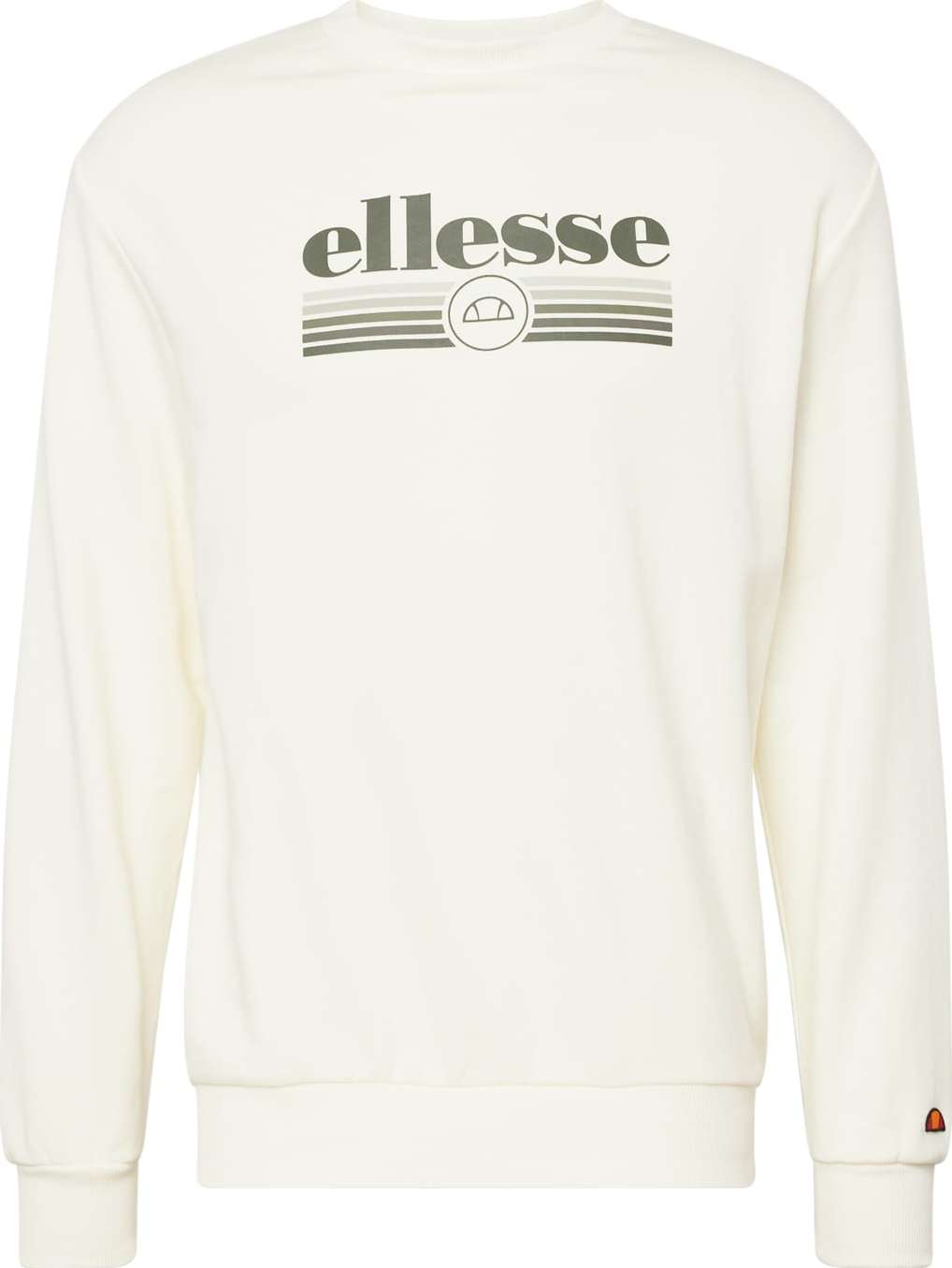 ELLESSE Mikina 'Priverno' mátová / tmavě zelená / offwhite