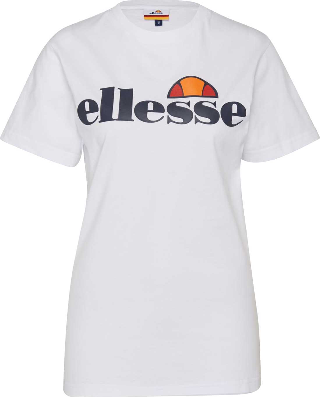 ELLESSE Tričko 'Albany' oranžová / červená / černá / bílá