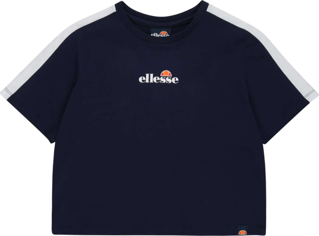 ELLESSE Tričko 'Alessi' námořnická modř / oranžová / jasně červená / bílá