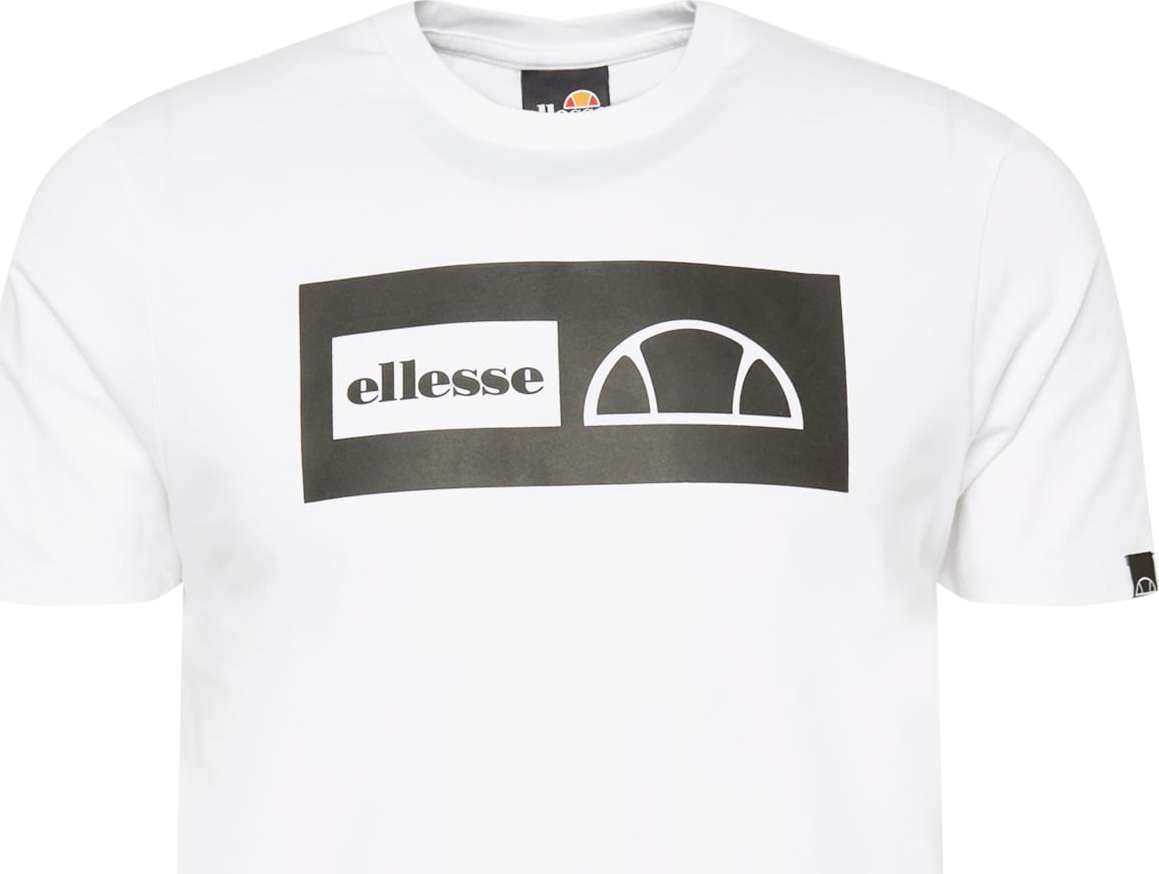 ELLESSE Tričko 'Kangchen' černá / bílá