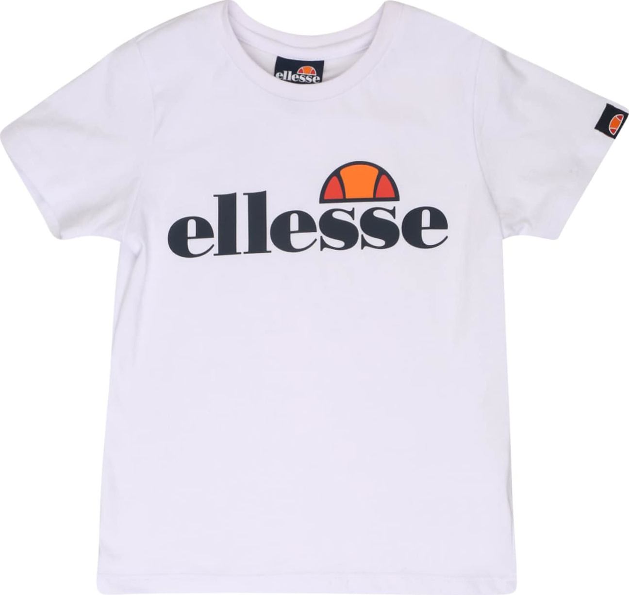 ELLESSE Tričko 'Malia' námořnická modř / oranžová / červená / bílá