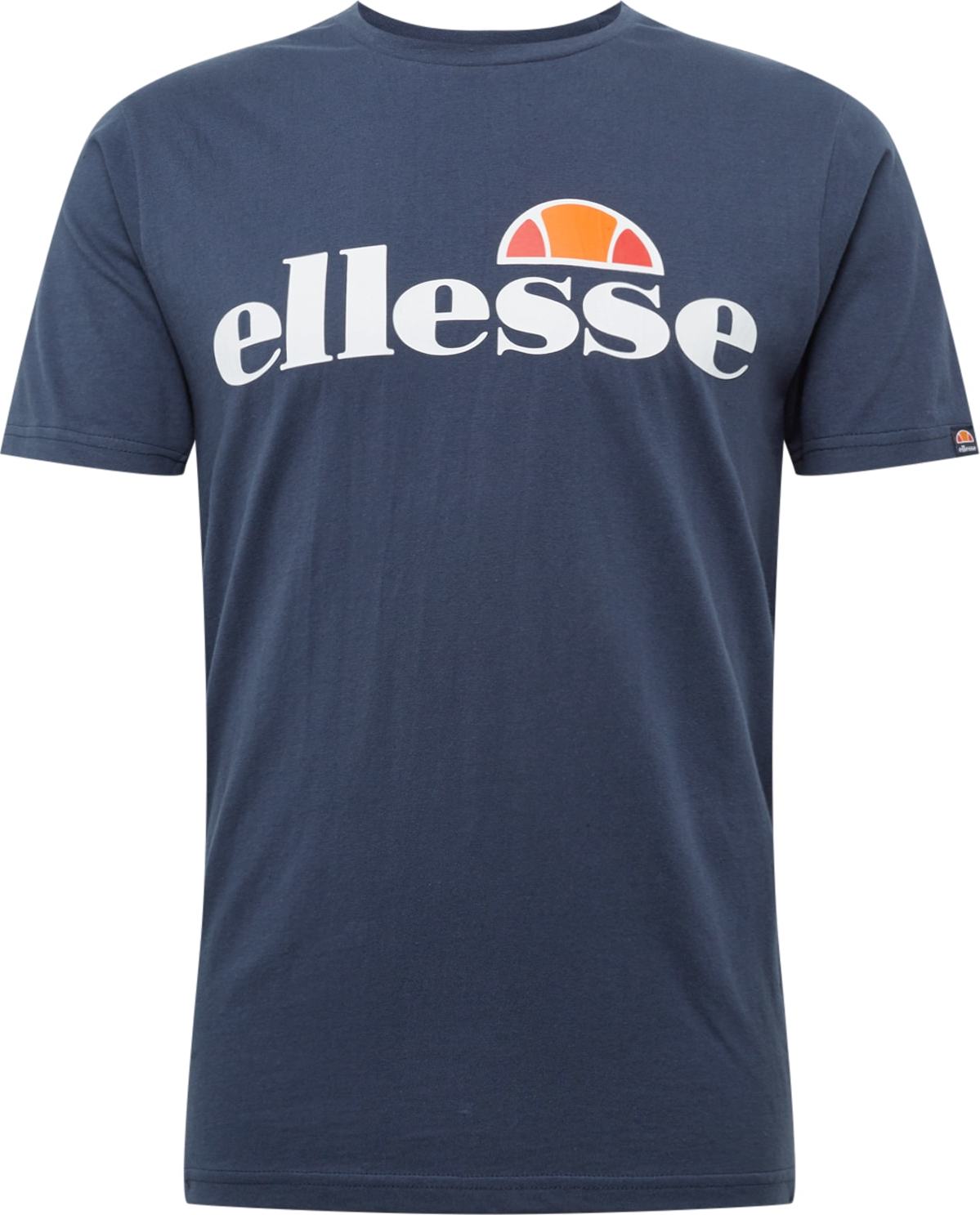 ELLESSE Tričko námořnická modř / oranžová / červená / bílá