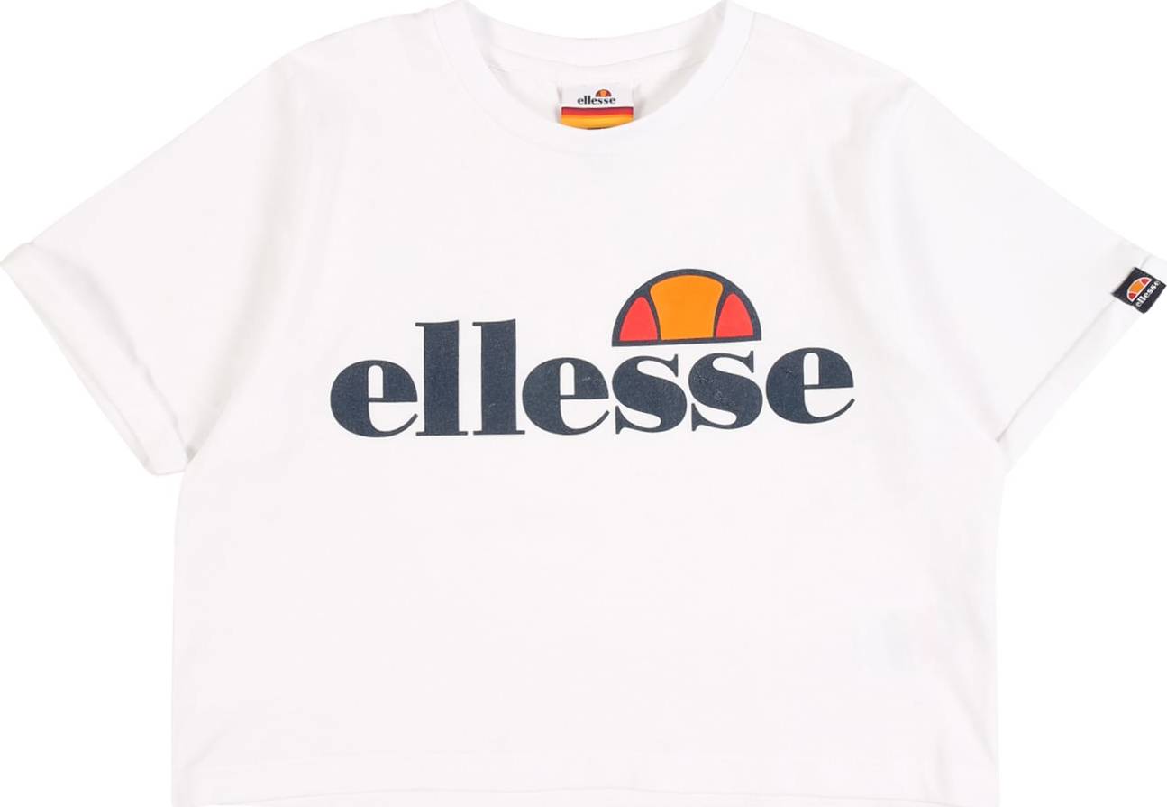 ELLESSE Tričko 'Nicky' oranžová / červená / černá / bílá