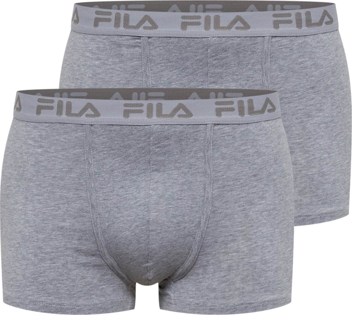 FILA Boxerky šedý melír