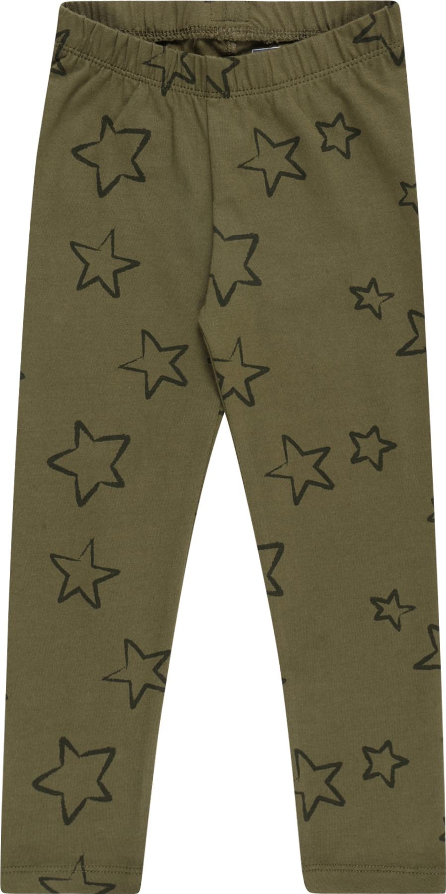 GAP Legíny khaki / černá