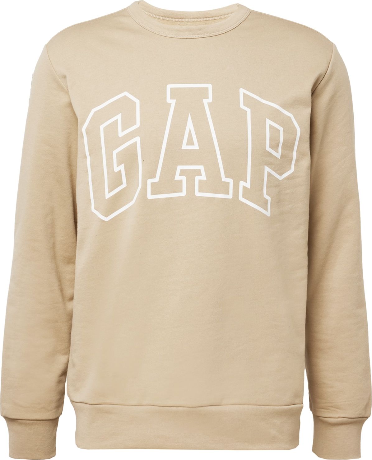 GAP Mikina khaki / bílá